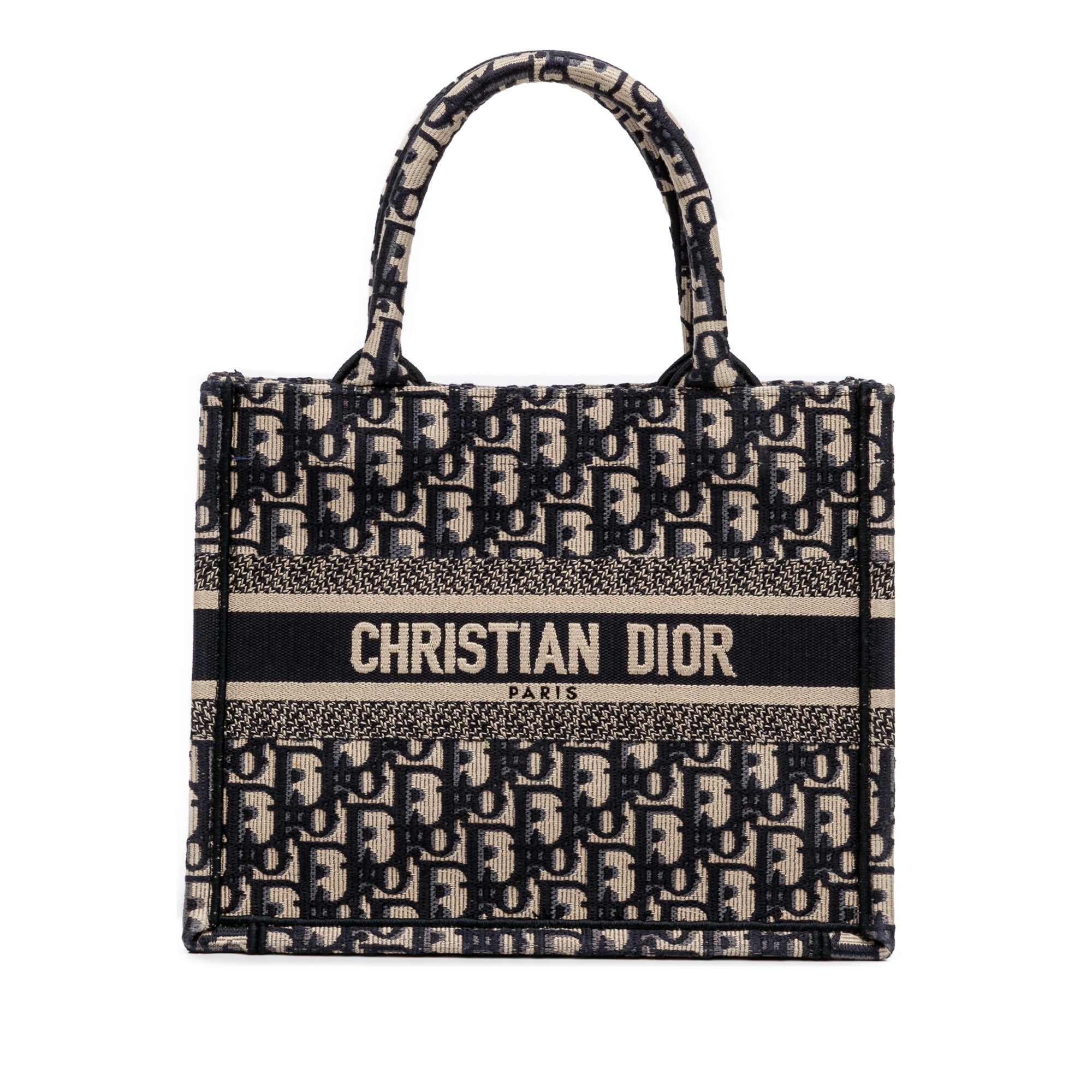 Dior Small Oblique Canvas Book Tote - The Boutique