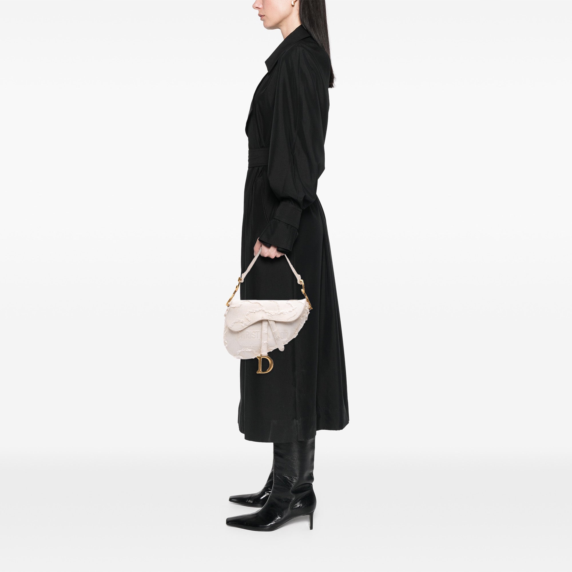 Dior Ultra Matte Calfskin Saddle Bag - The Boutique