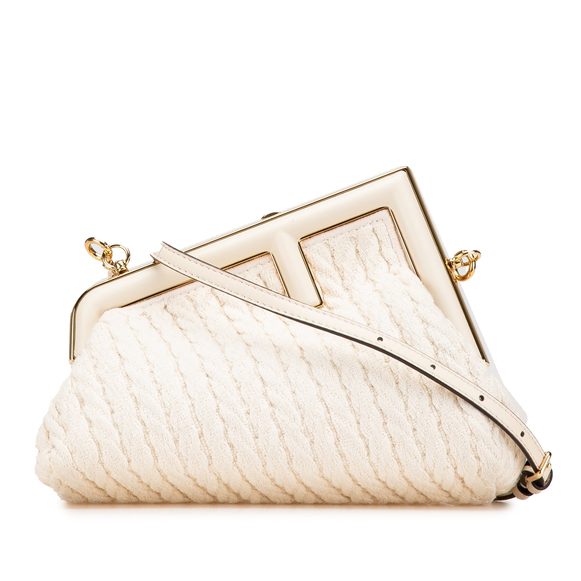 Fendi Small Knit Fendi First Crossbody - The Boutique