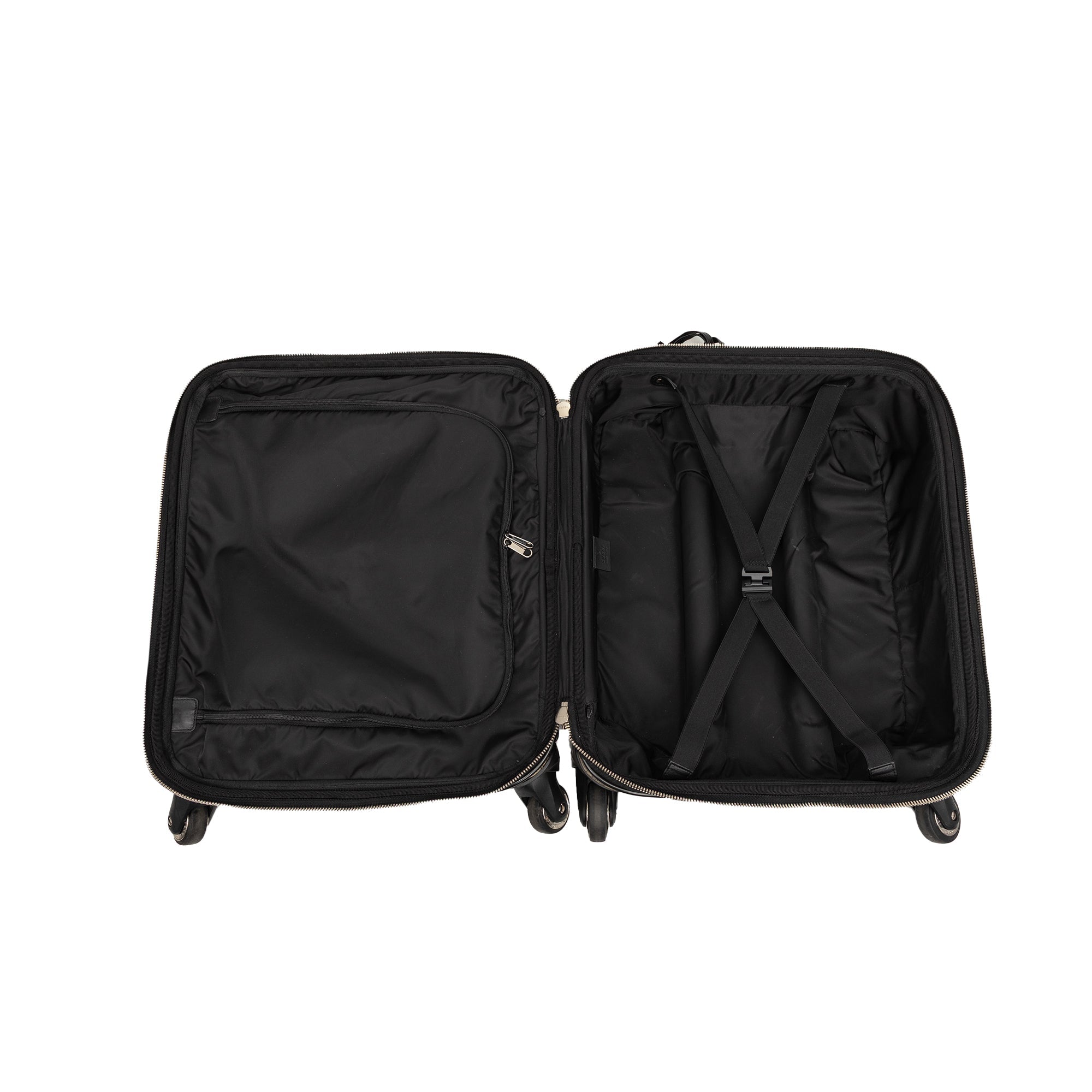 Gucci GG Supreme Carry On Rolling Suitcase - The Boutique