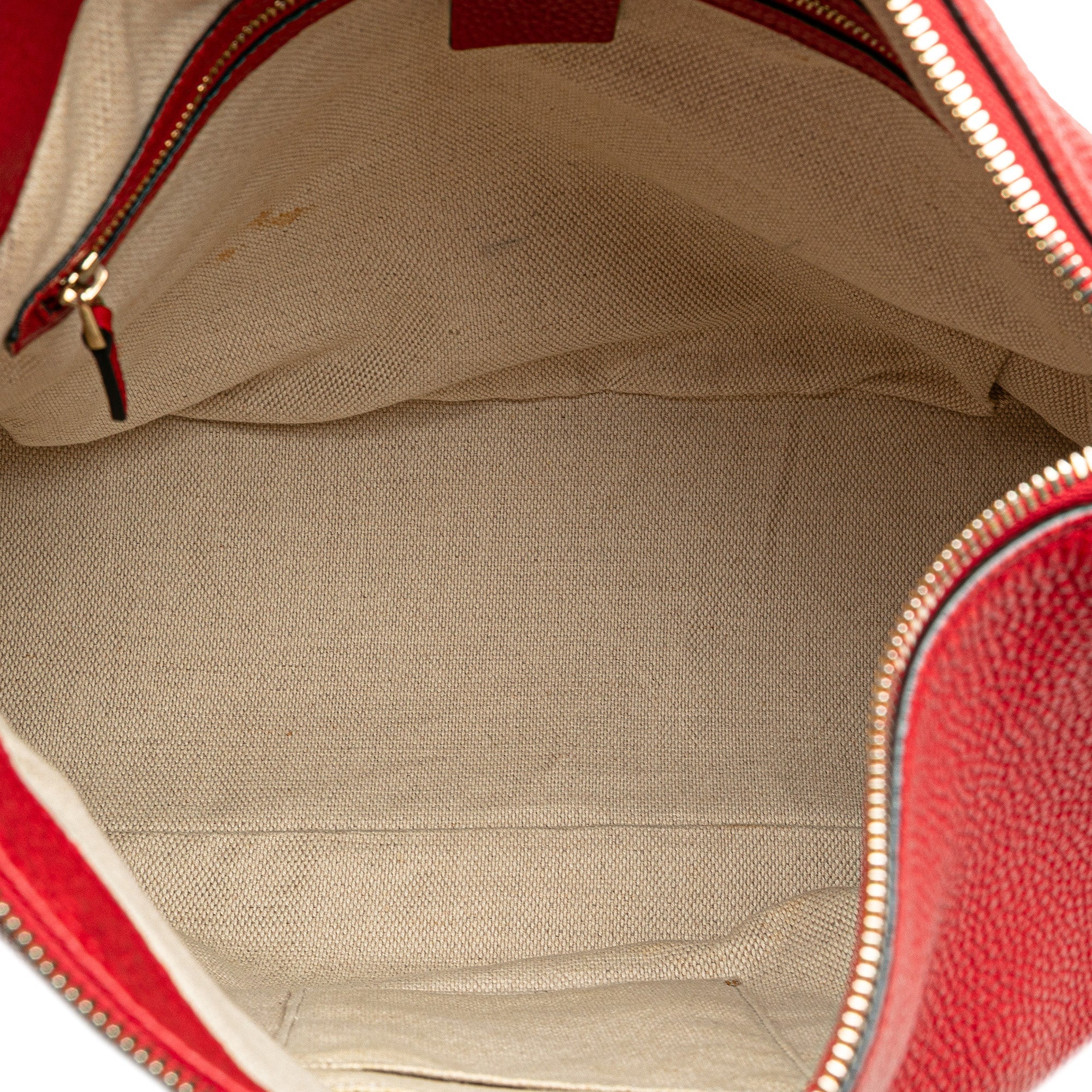 Gucci Large Pebbled Calfskin Soho Convertible Hobo - The Boutique
