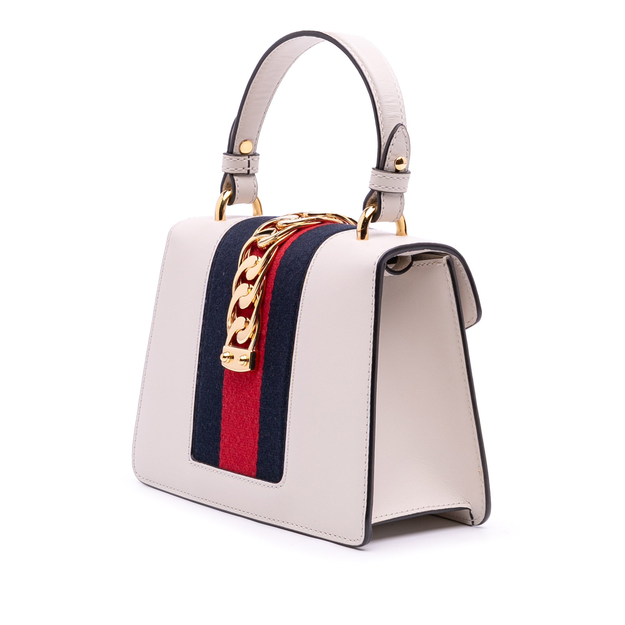 Gucci Mini Calfskin Sylvie Satchel - The Boutique