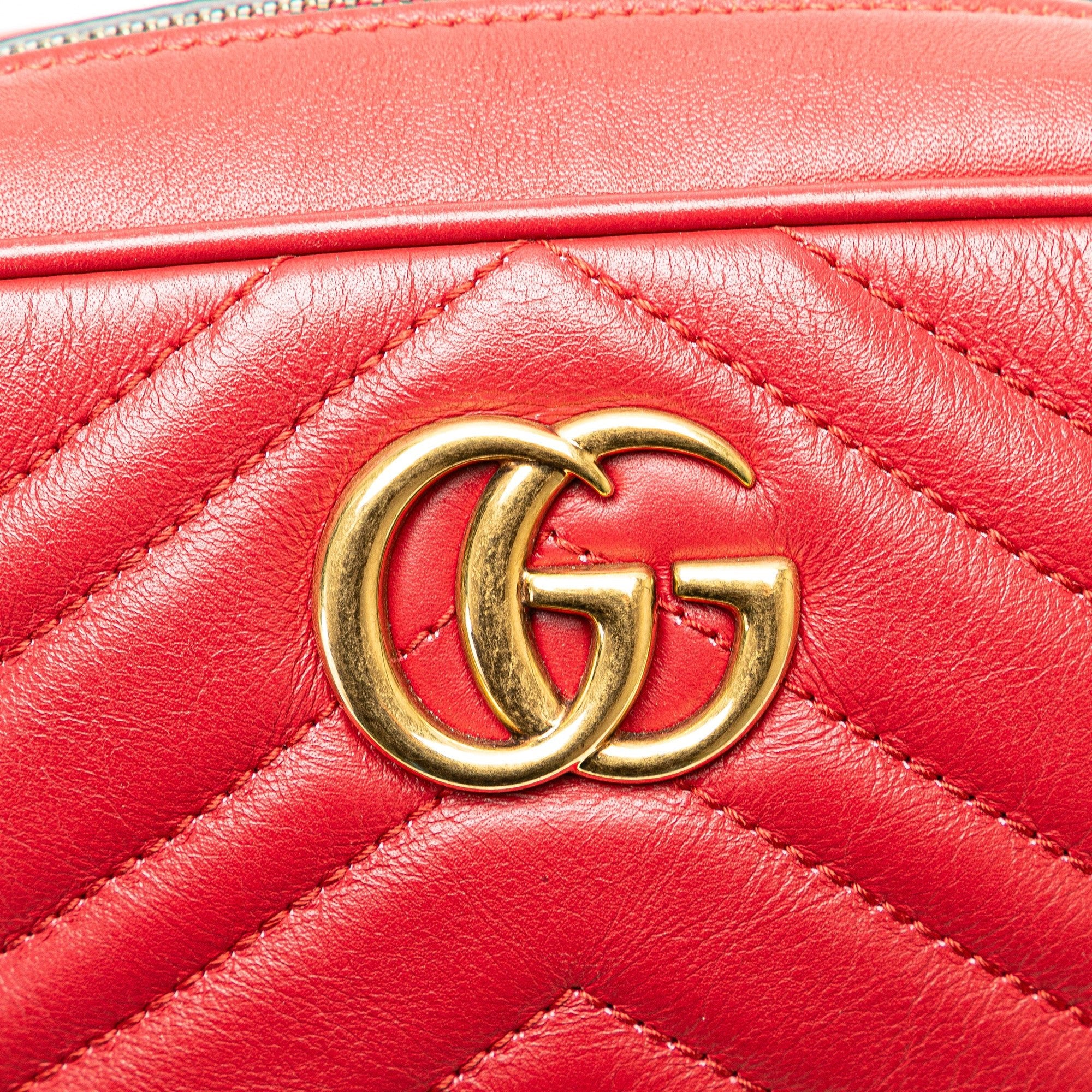 Gucci Mini GG Marmont Matelasse Leather Crossbody - The Boutique