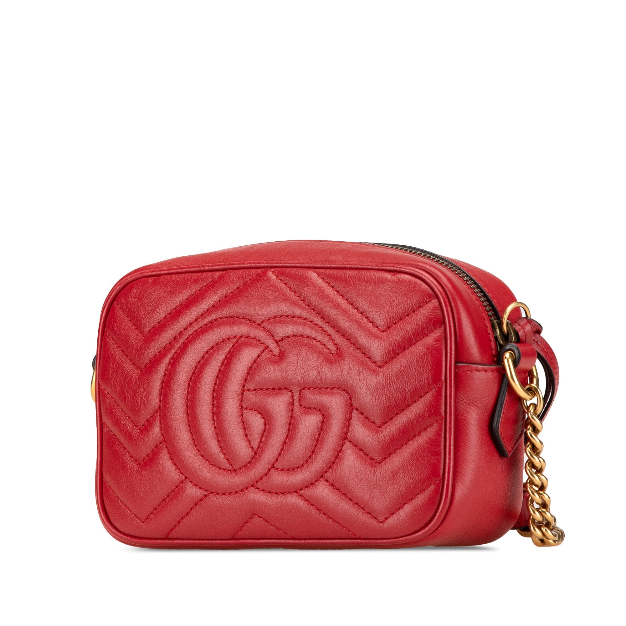 Gucci Mini GG Marmont Matelasse Leather Crossbody - The Boutique
