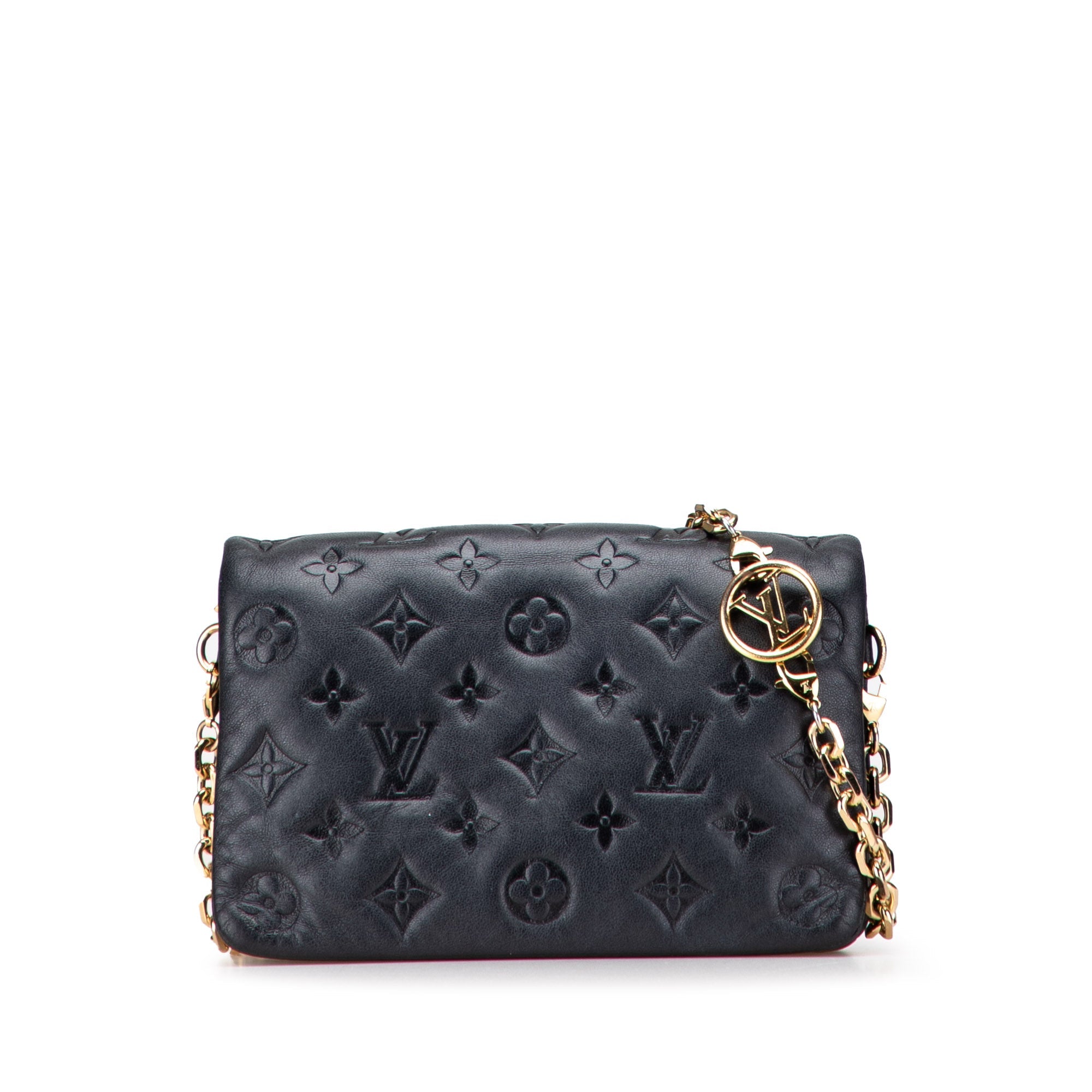 Louis Vuitton Monogram Embossed Pochette Coussin - The Boutique