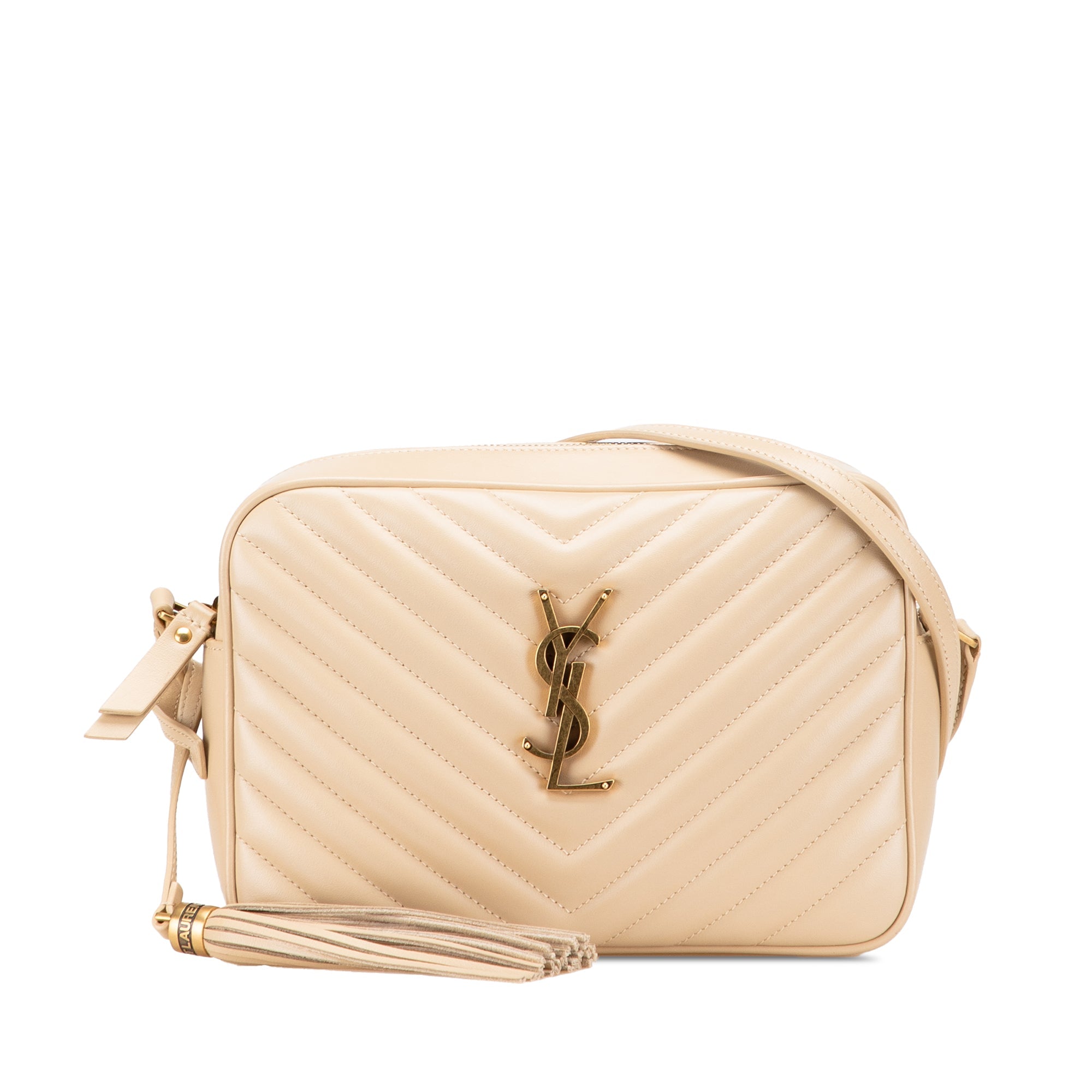 Saint Laurent Quilted Leather Lou Camera Bag - The Boutique