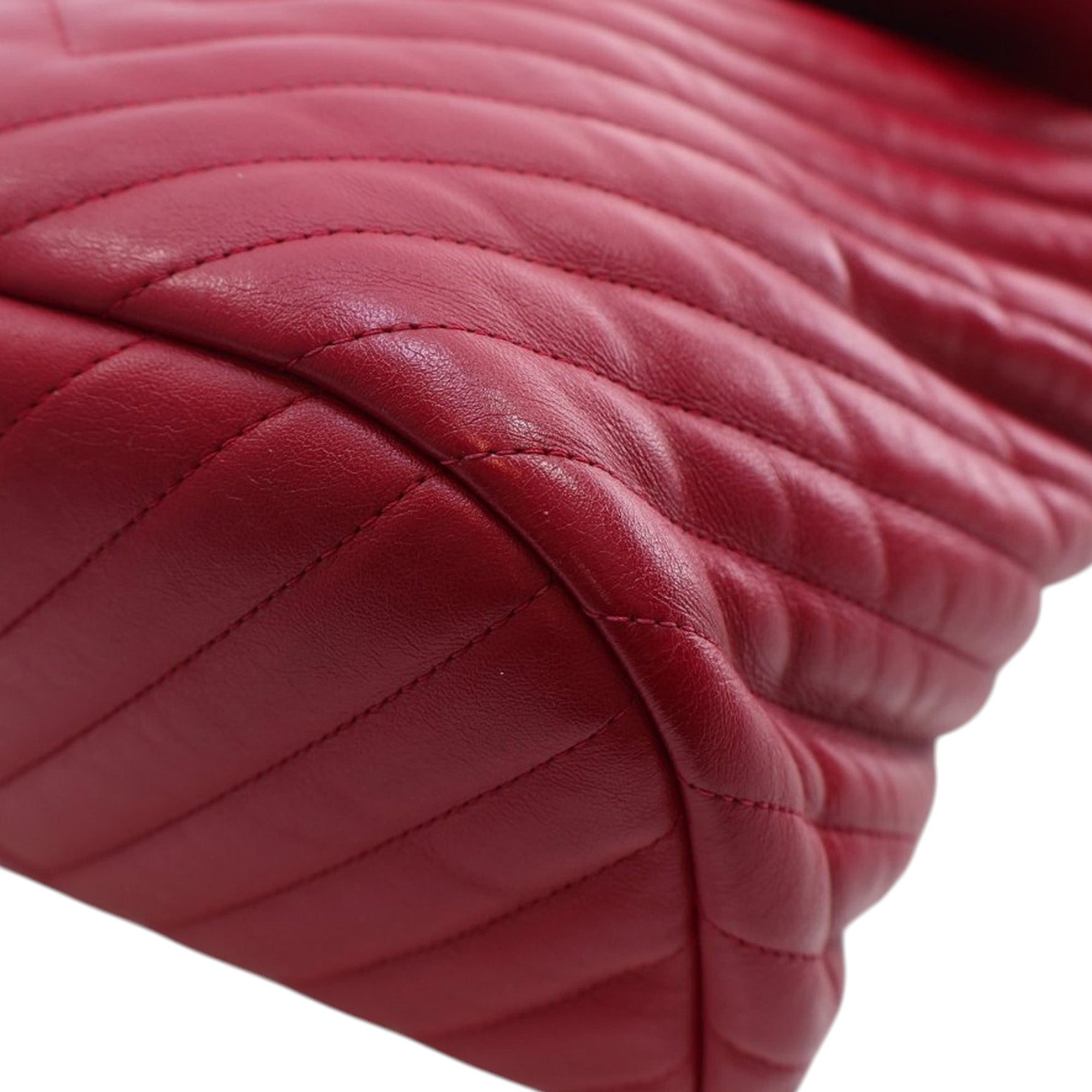 Small Chevron Calfskin Urban Spirit Backpack