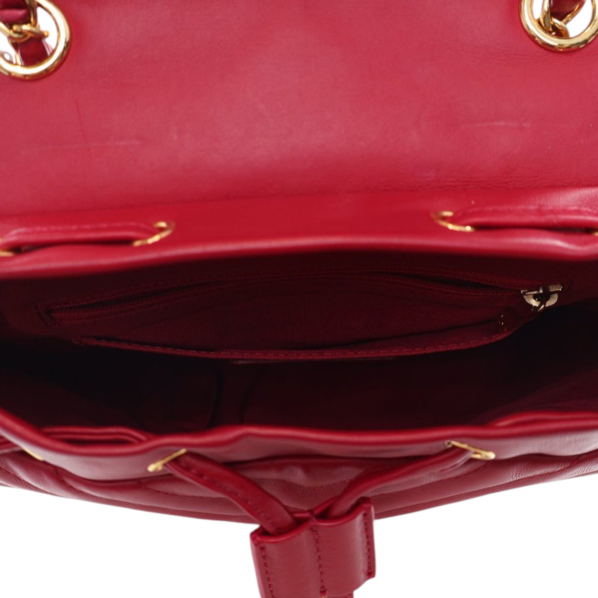 Small Chevron Calfskin Urban Spirit Backpack