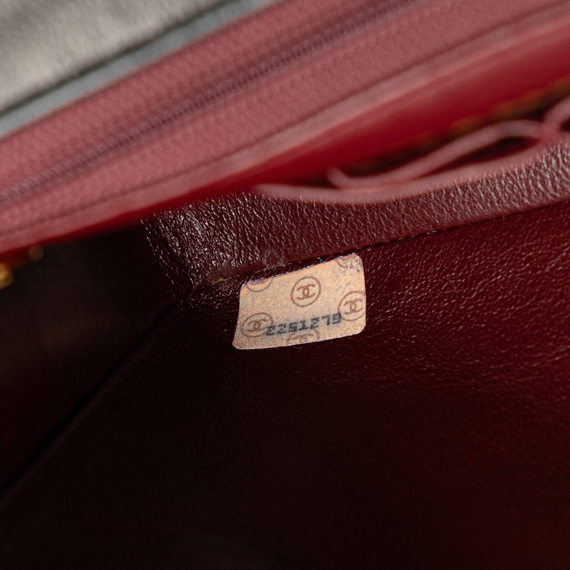 Square Quilted Lambskin Single Flap