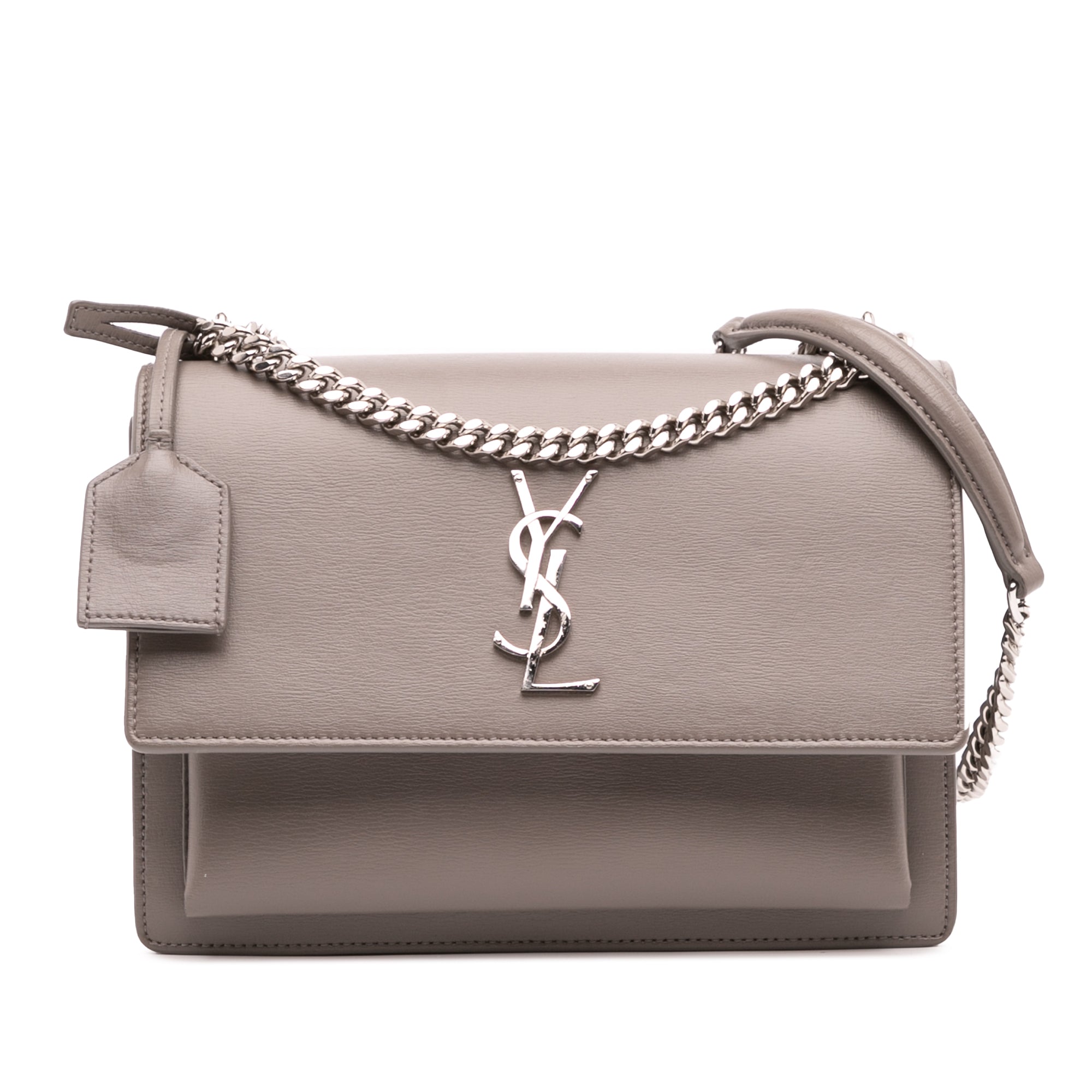 Saint Laurent Medium Calfskin Monogram Sunset Crossbody