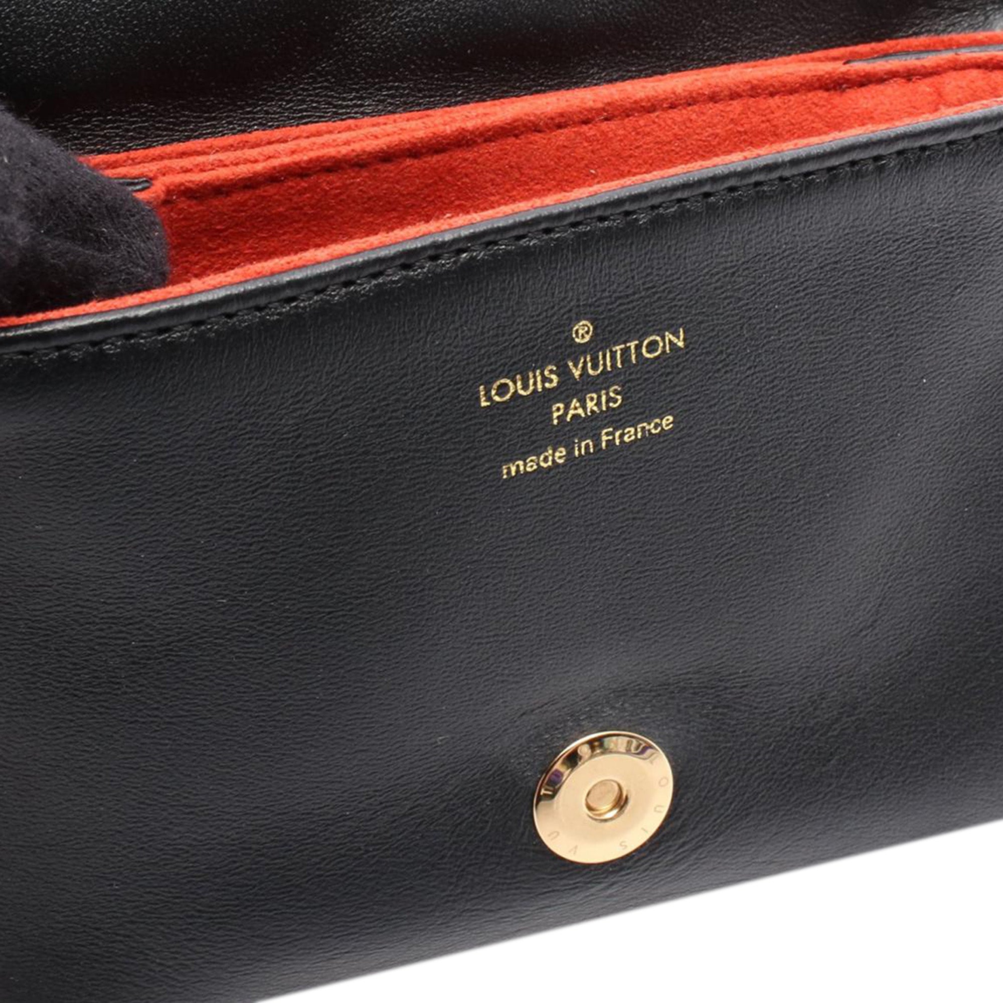 Monogram Embossed Puffy Lambskin Coussin Belt Bag
