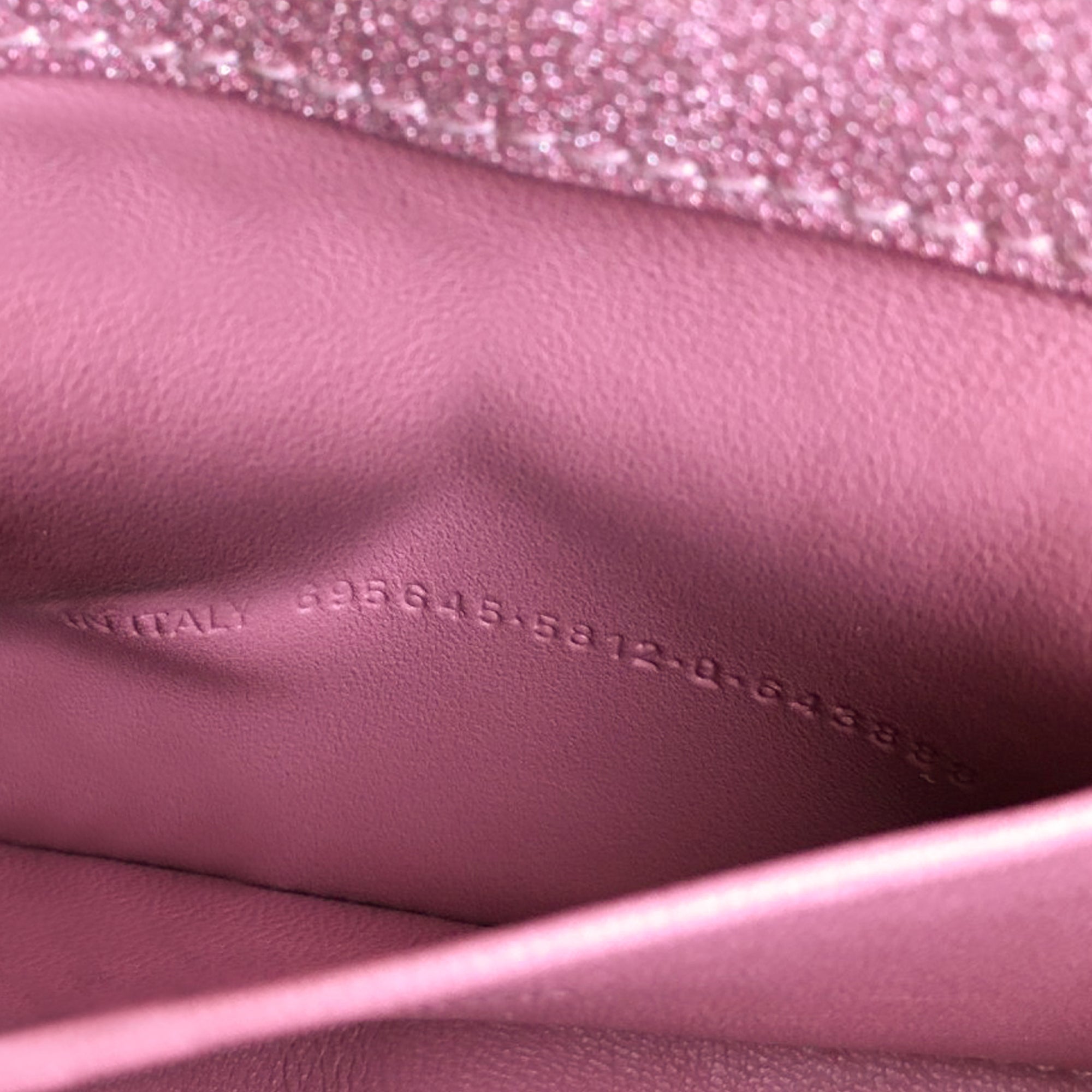 Balenciaga Small Glitter Fabric XX Flap