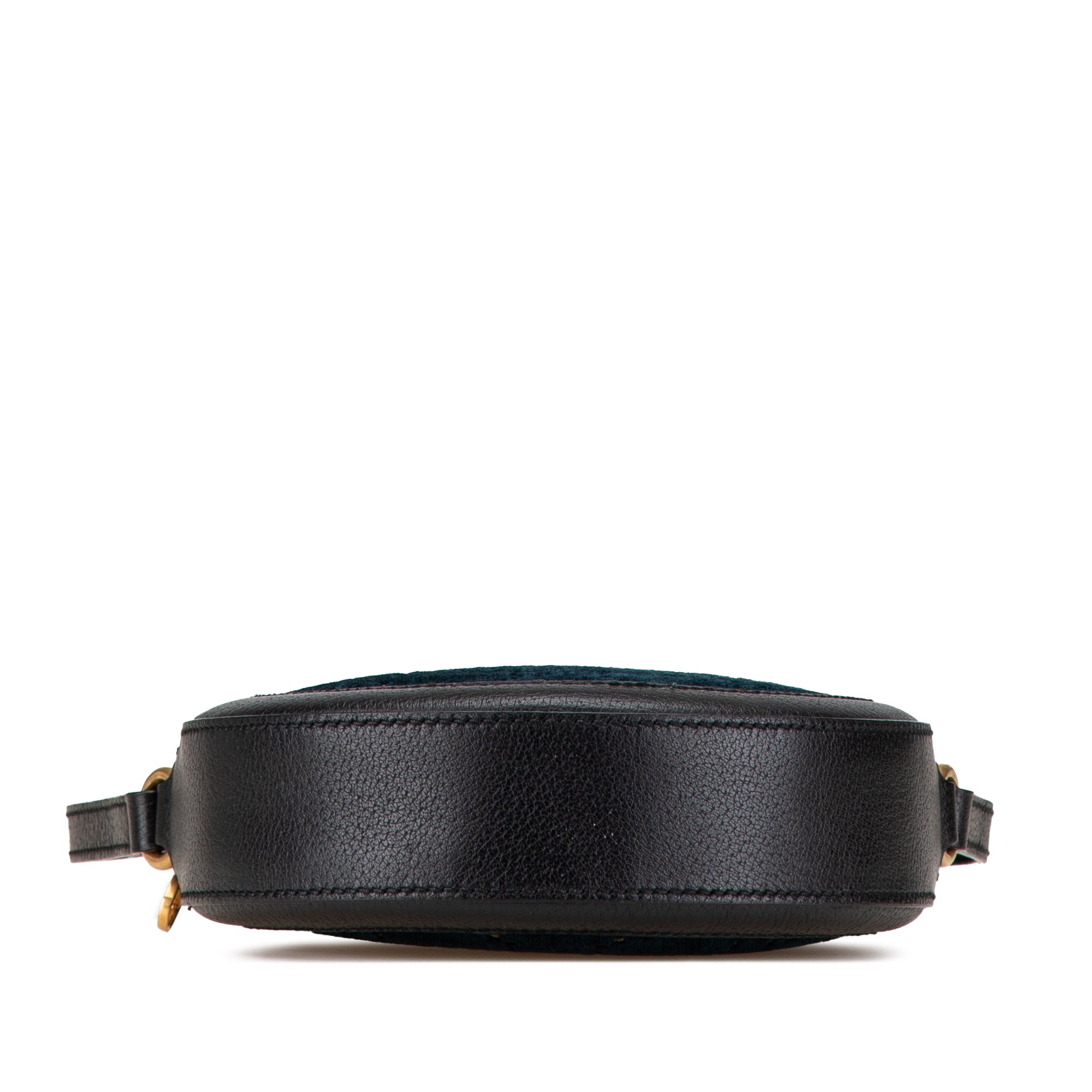 GG Velvet Ophidia Round Crossbody