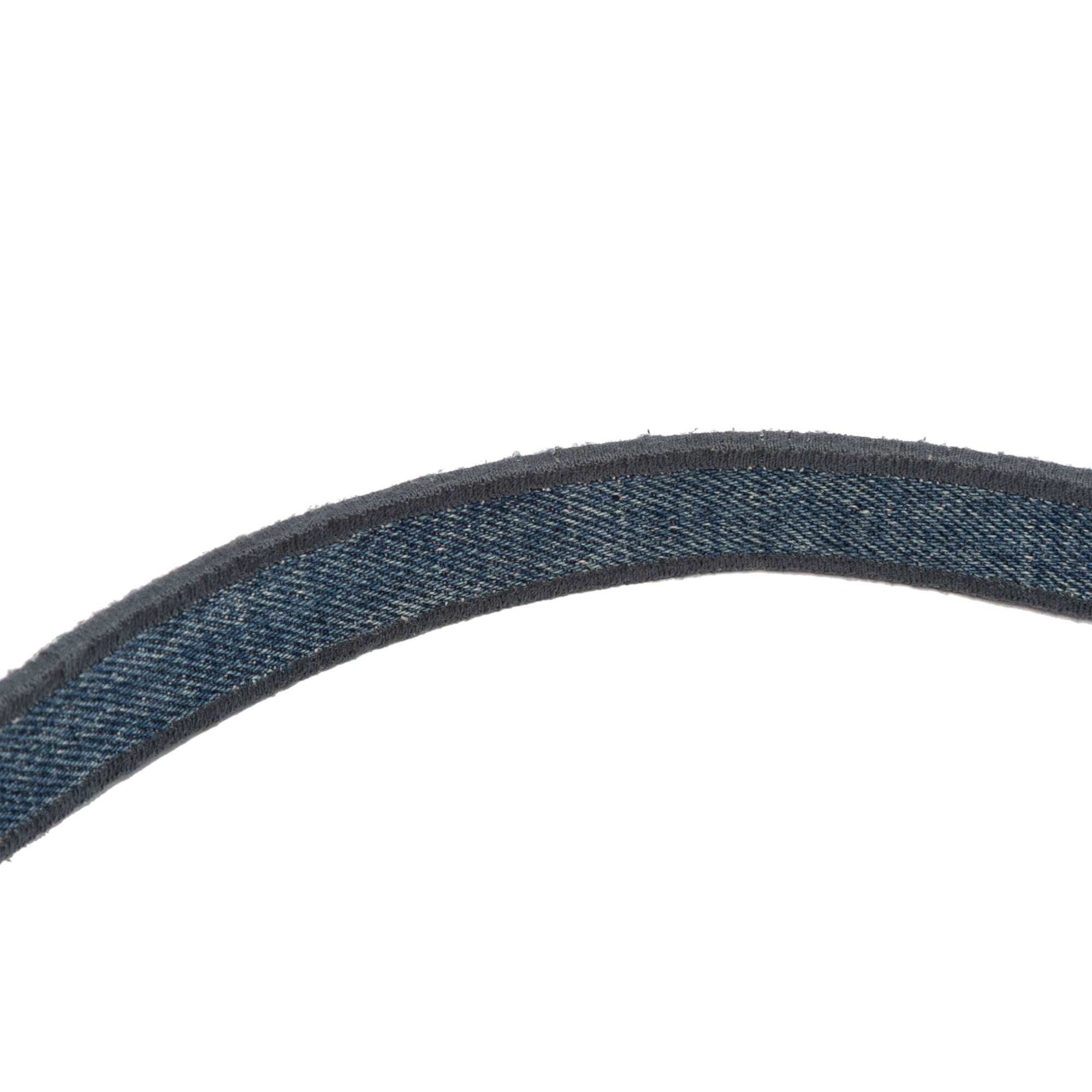 Dior Oblique Embroidered Denim Saddle Bag