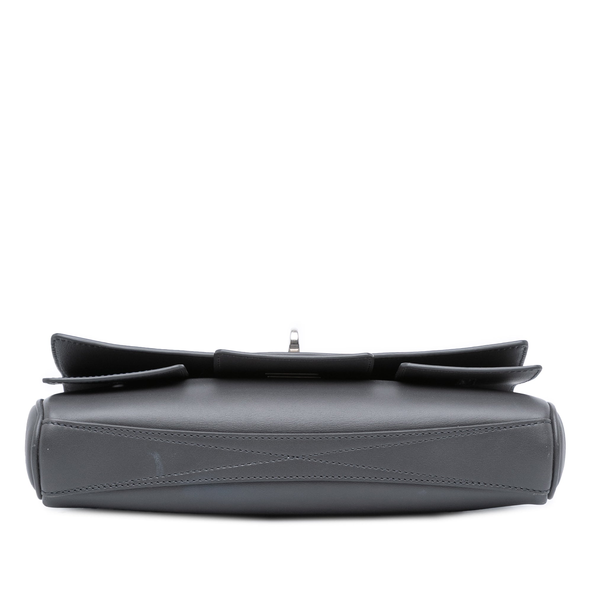 Small Smooth Calfskin Bel Air Clutch On Strap