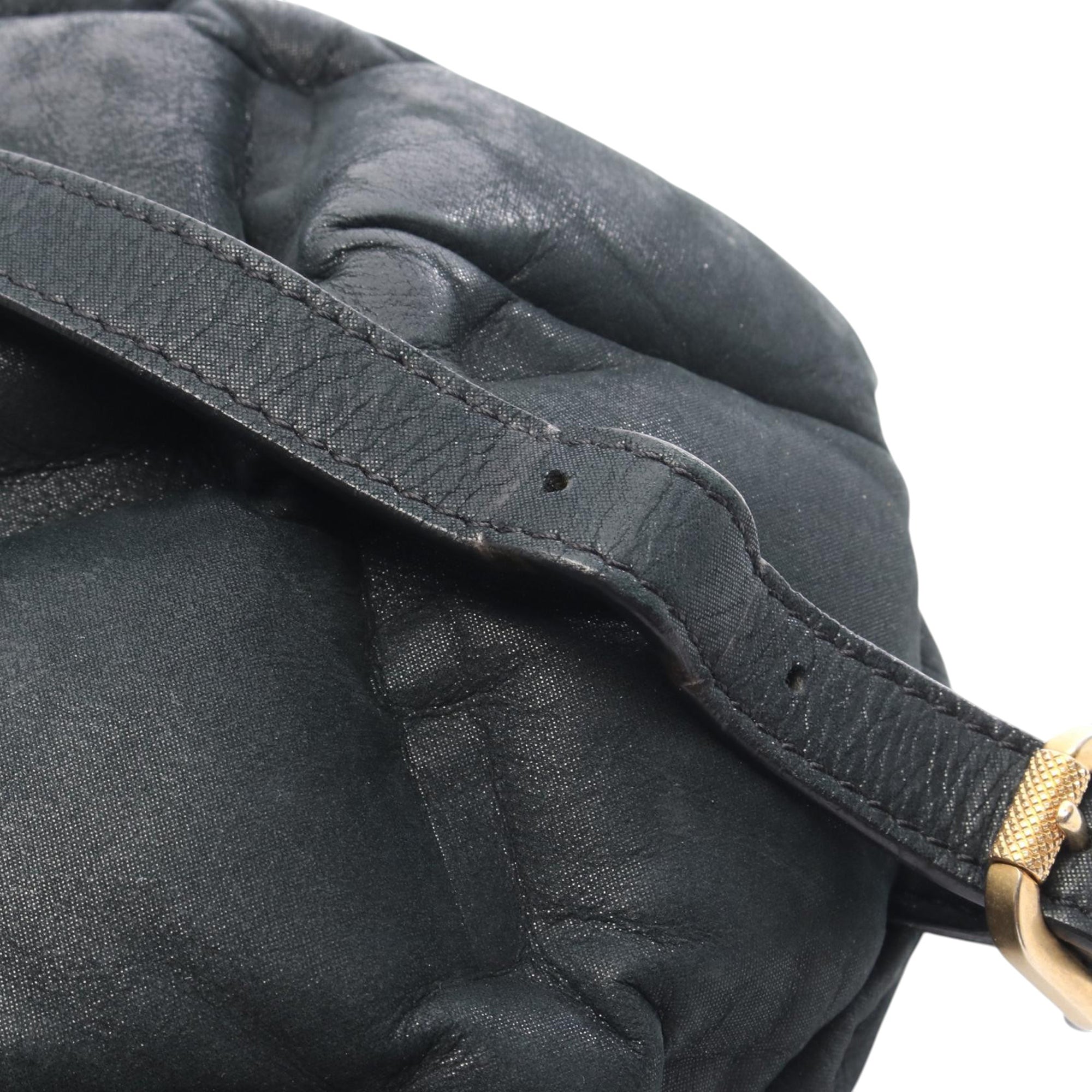 Quilted Iridescent Calfskin Chesterfield Backpack