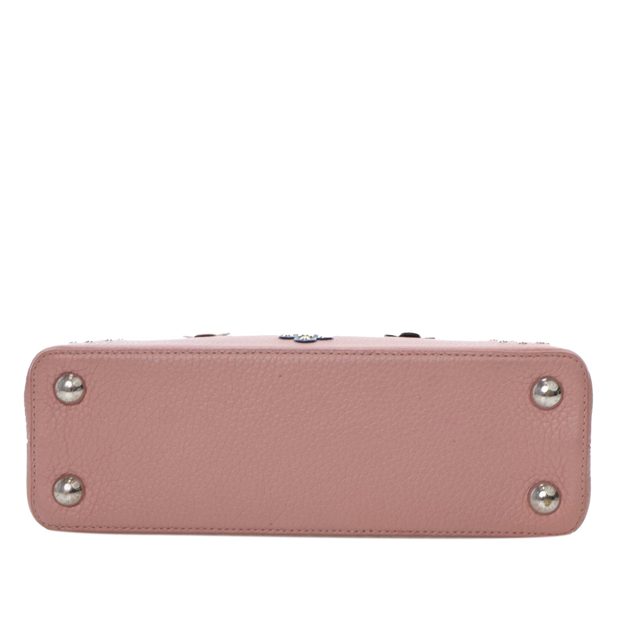 Louis Vuitton Taurillon Mechanical Flowers Capucines BB