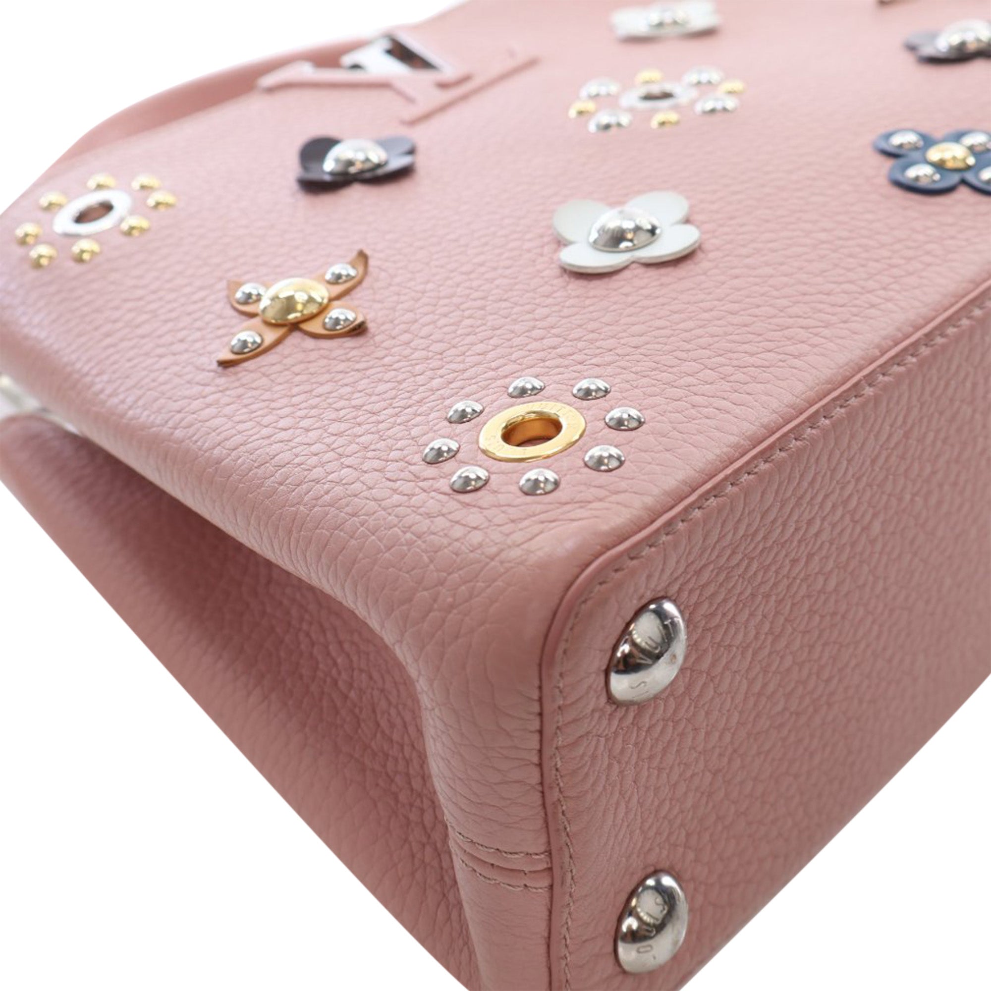 Louis Vuitton Taurillon Mechanical Flowers Capucines BB