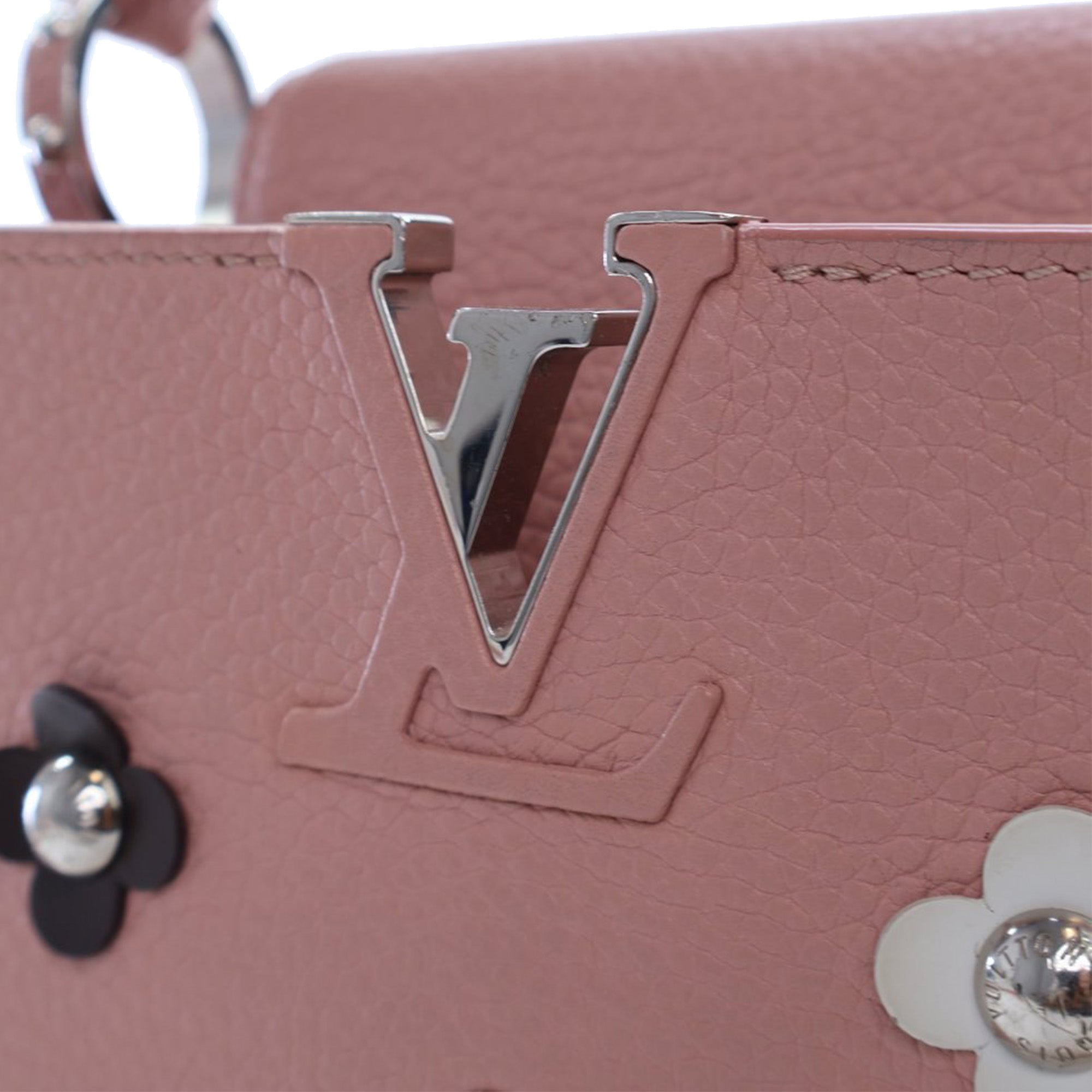 Louis Vuitton Taurillon Mechanical Flowers Capucines BB