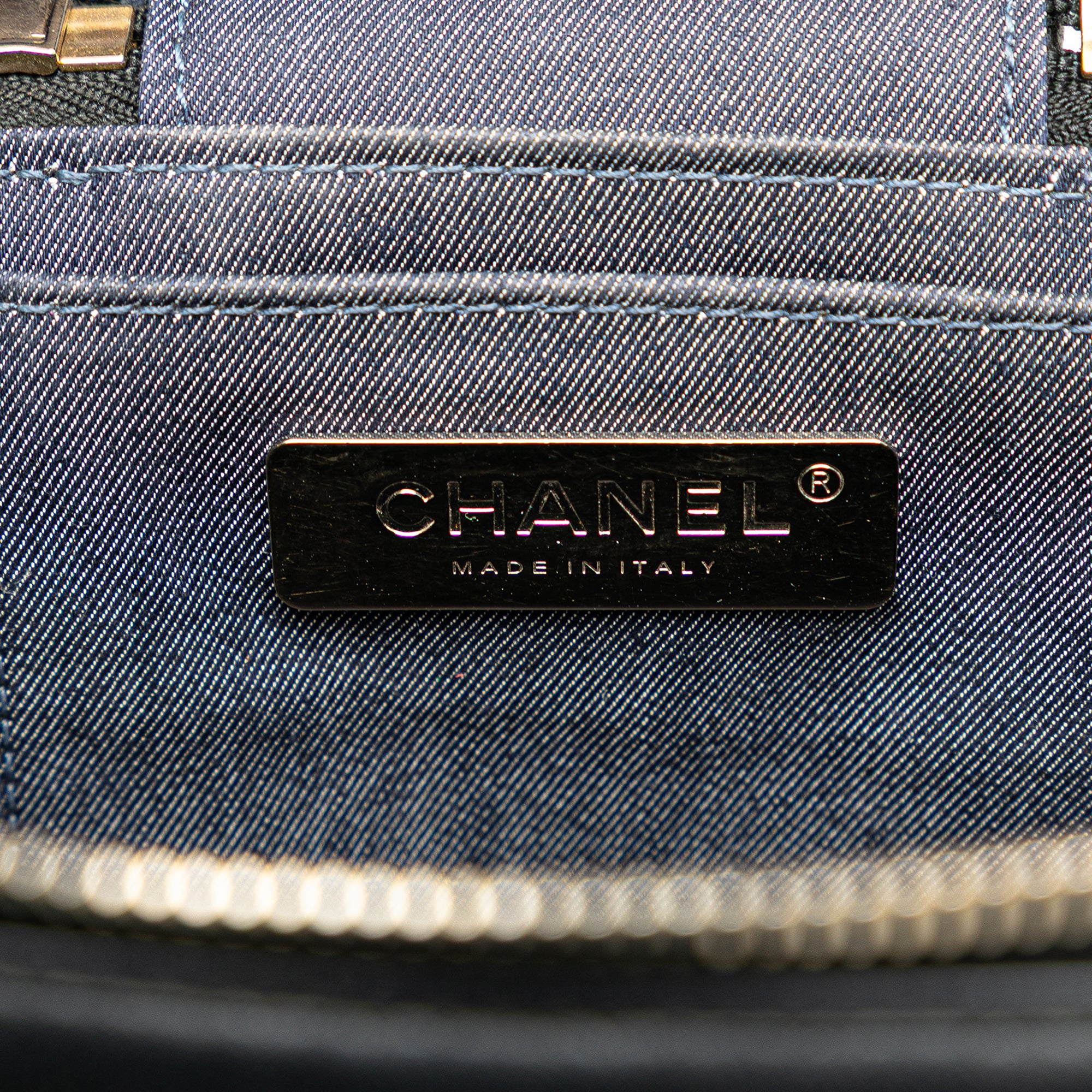 CC Lambskin Vanity Case