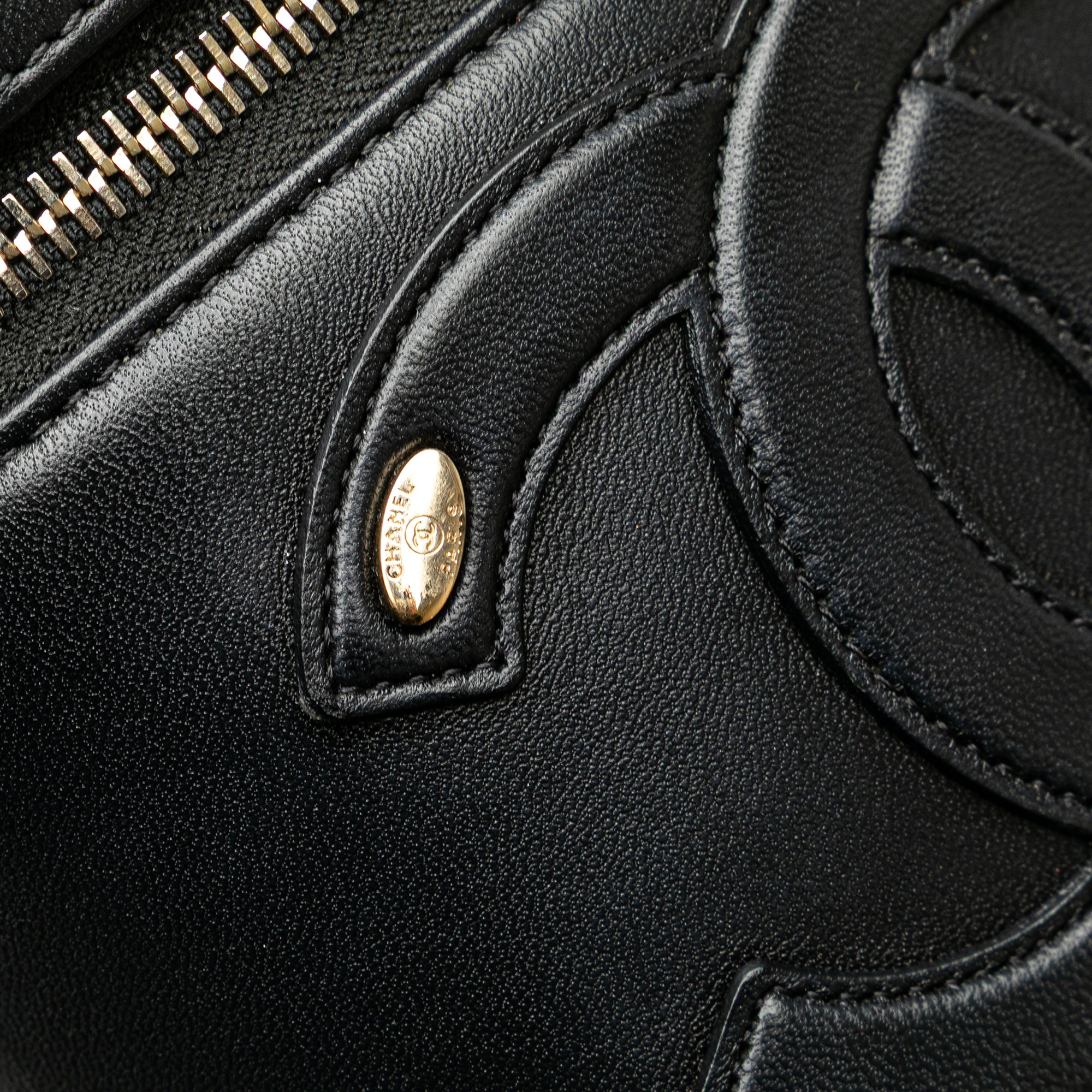 CC Lambskin Vanity Case
