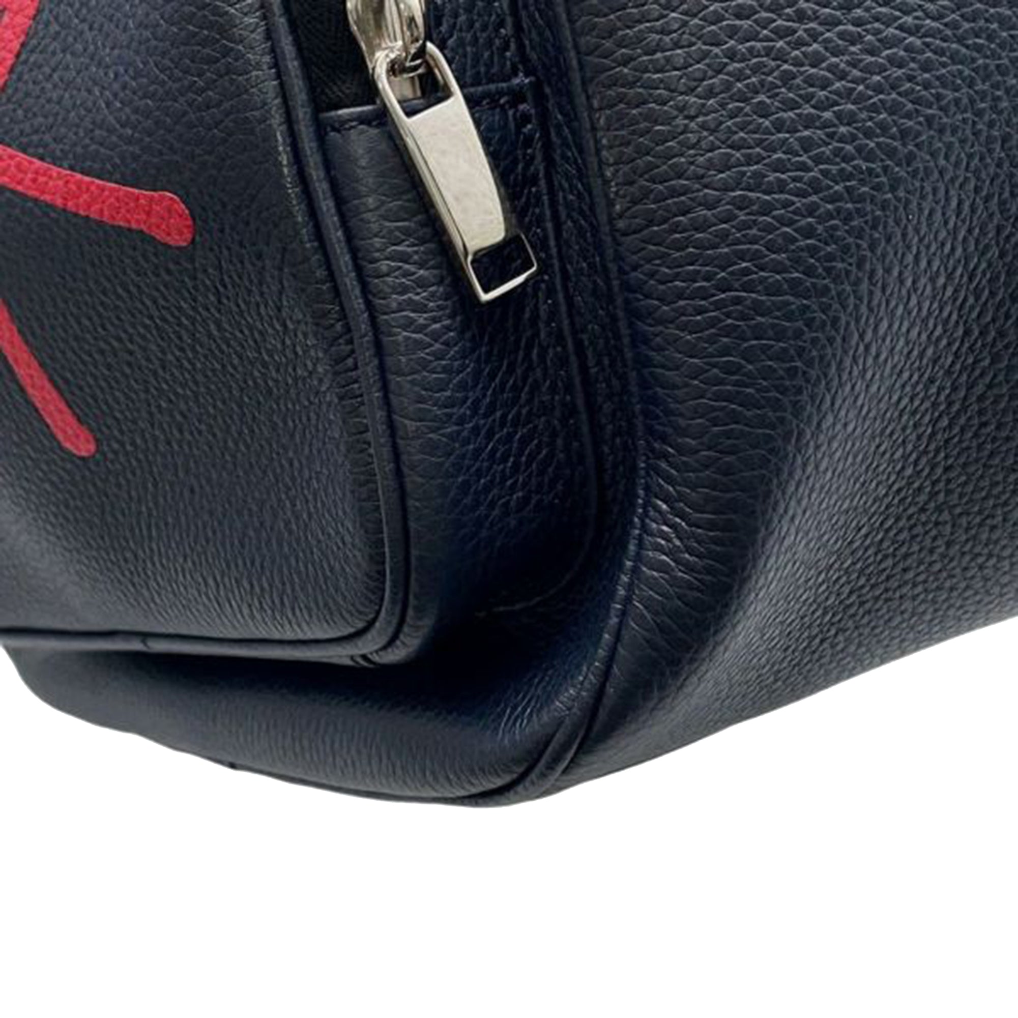 Dior Shawn Stussy Grained Calfskin Year of the Ox Sling Bag
