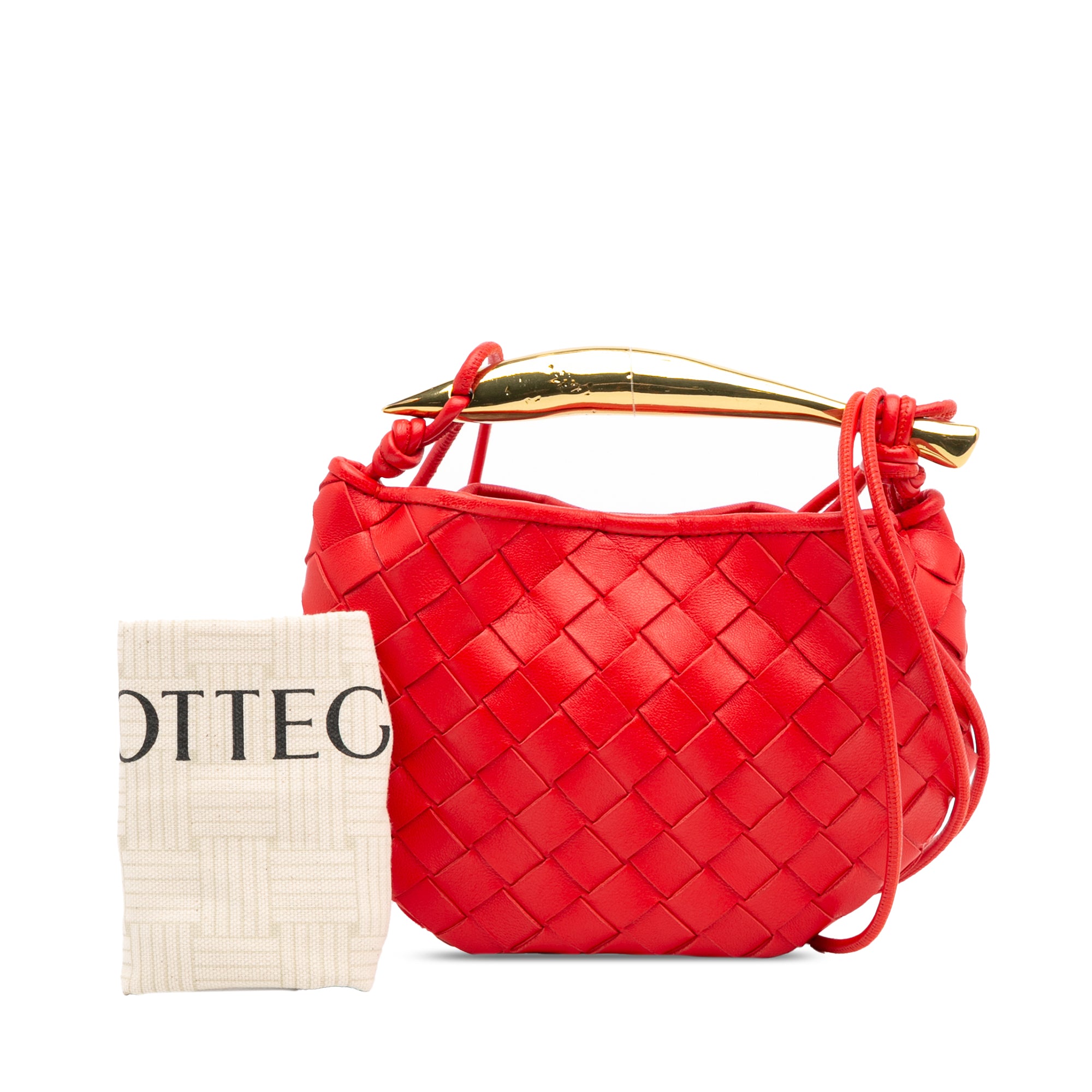 Bottega Veneta Baby Lambskin Intrecciato Sardine