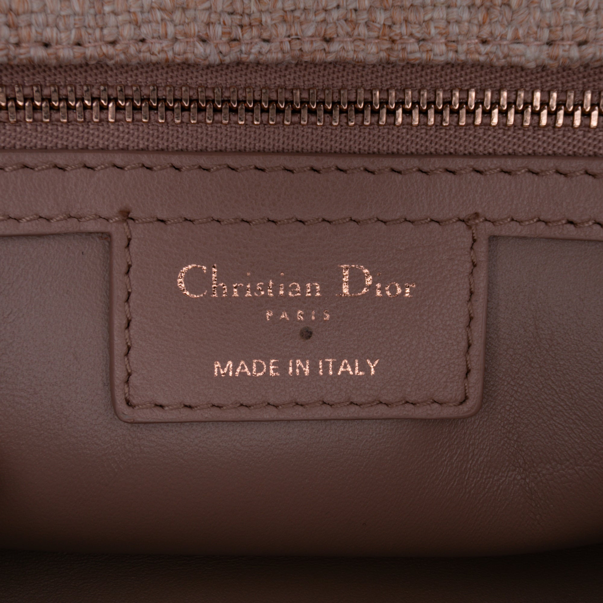 Small Tweed Macrocannage Caro Bag