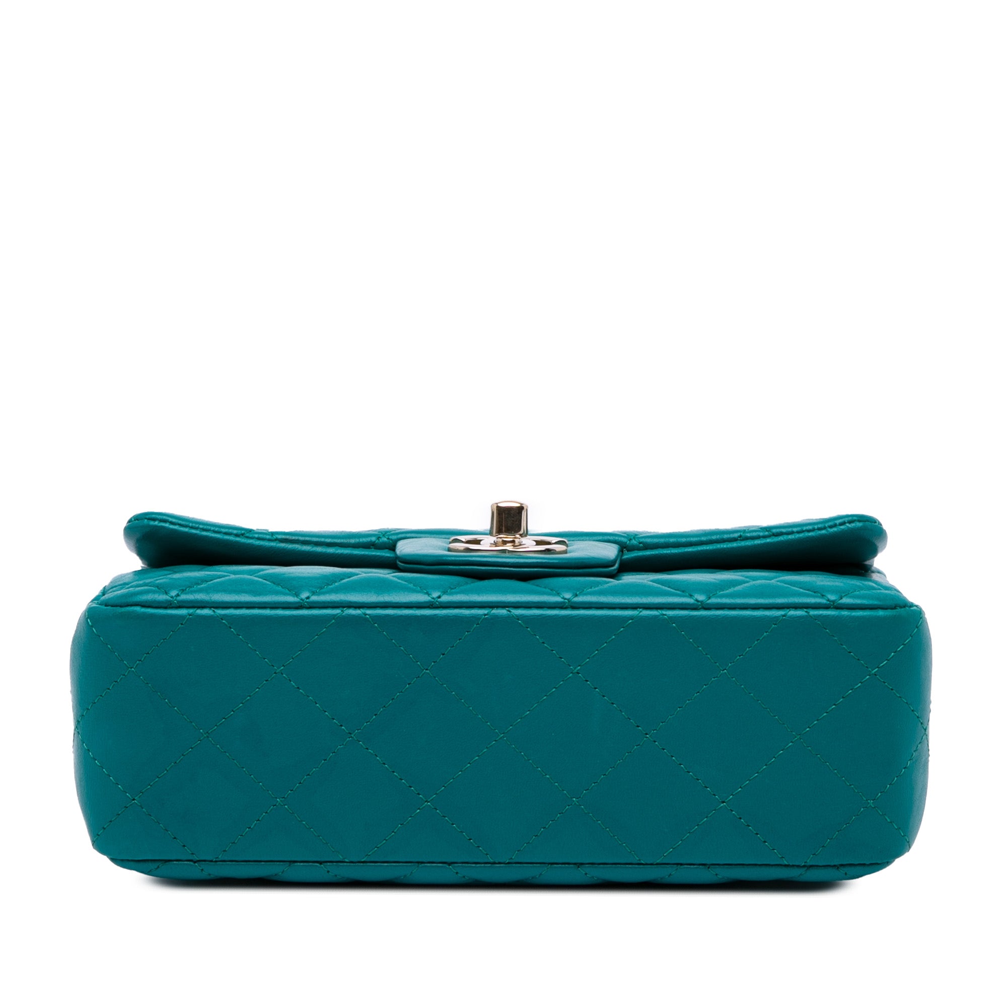 Mini Rectangular Classic Lambskin Single Flap