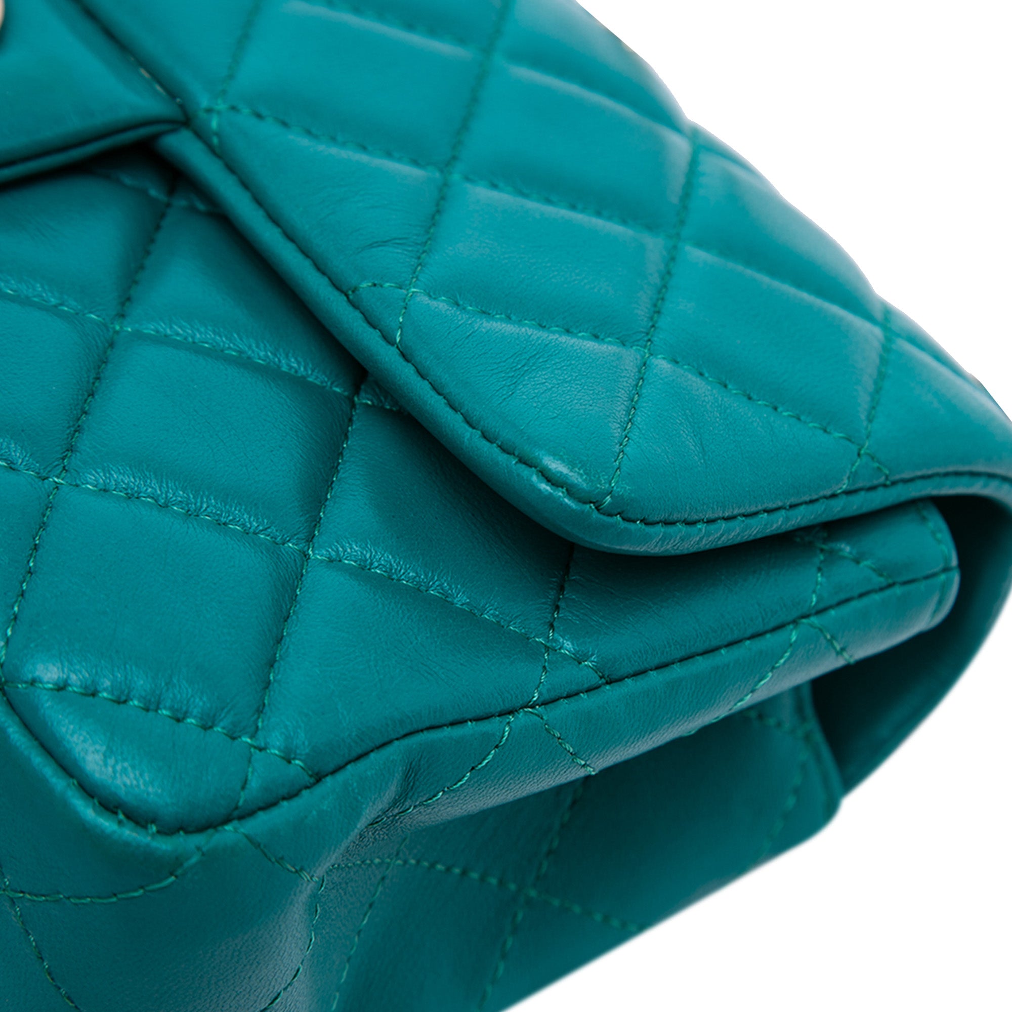 Mini Rectangular Classic Lambskin Single Flap