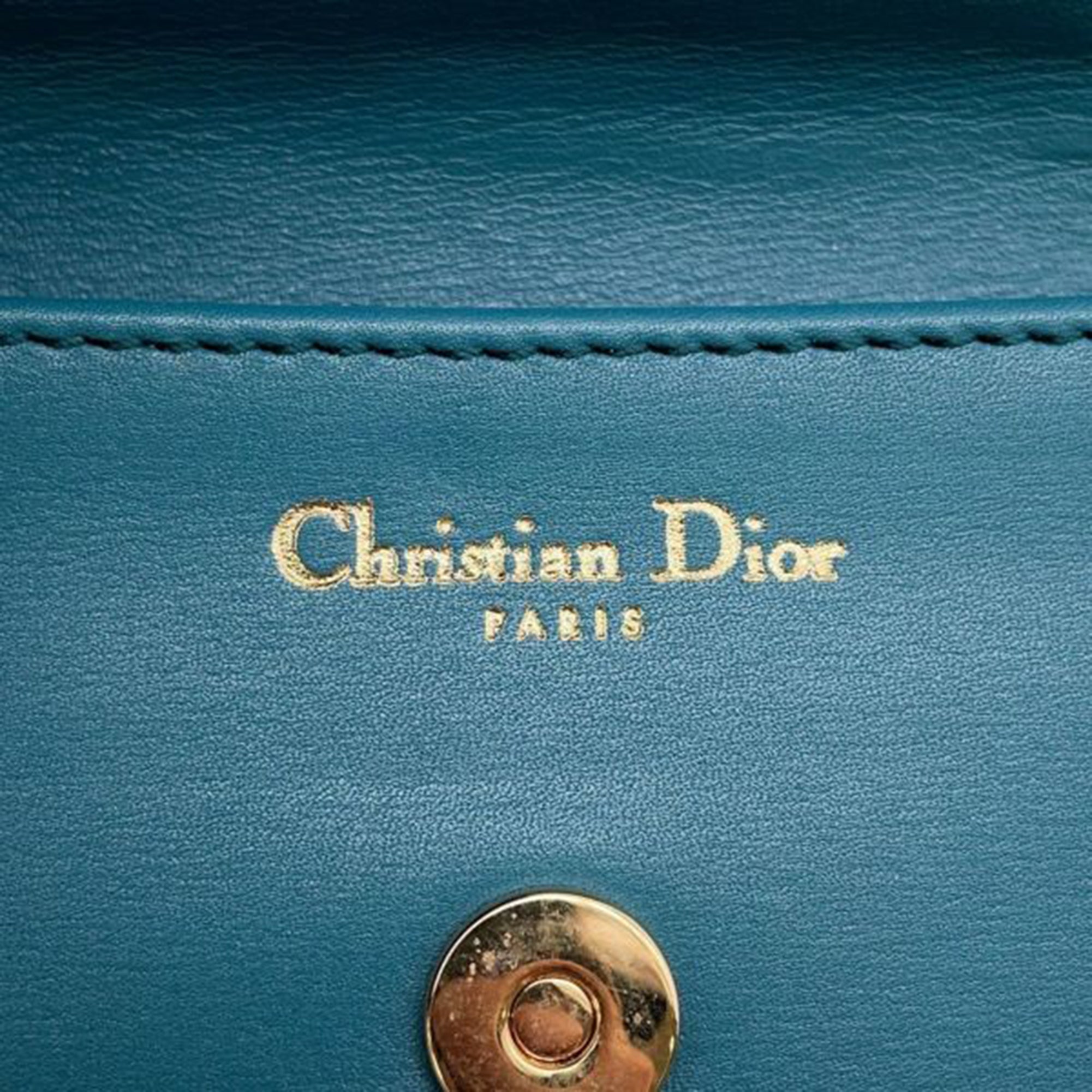 Medium Calfskin DiorDouble Chain Bag