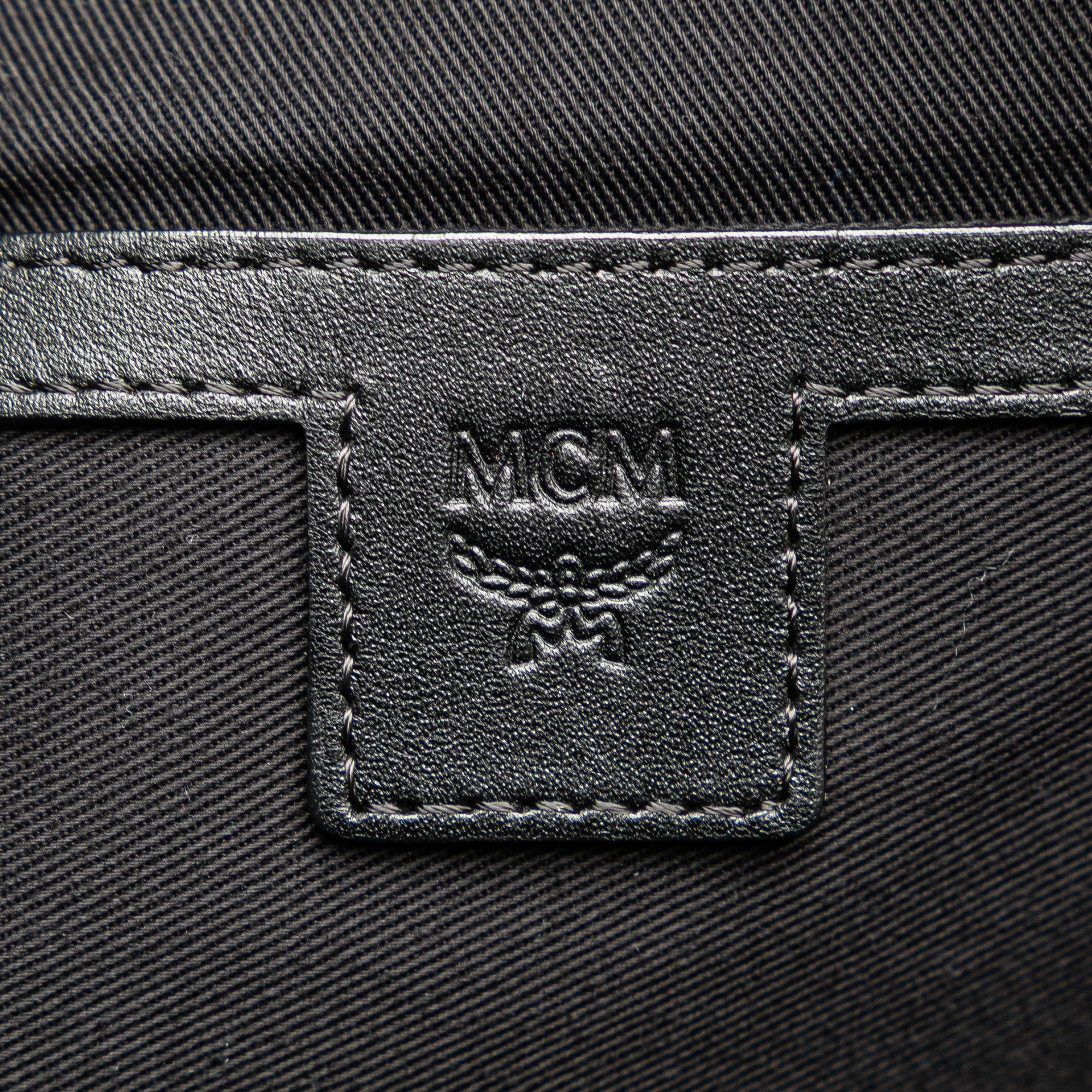 MCM Nylon Camo Munich Lion Dieter Backpack