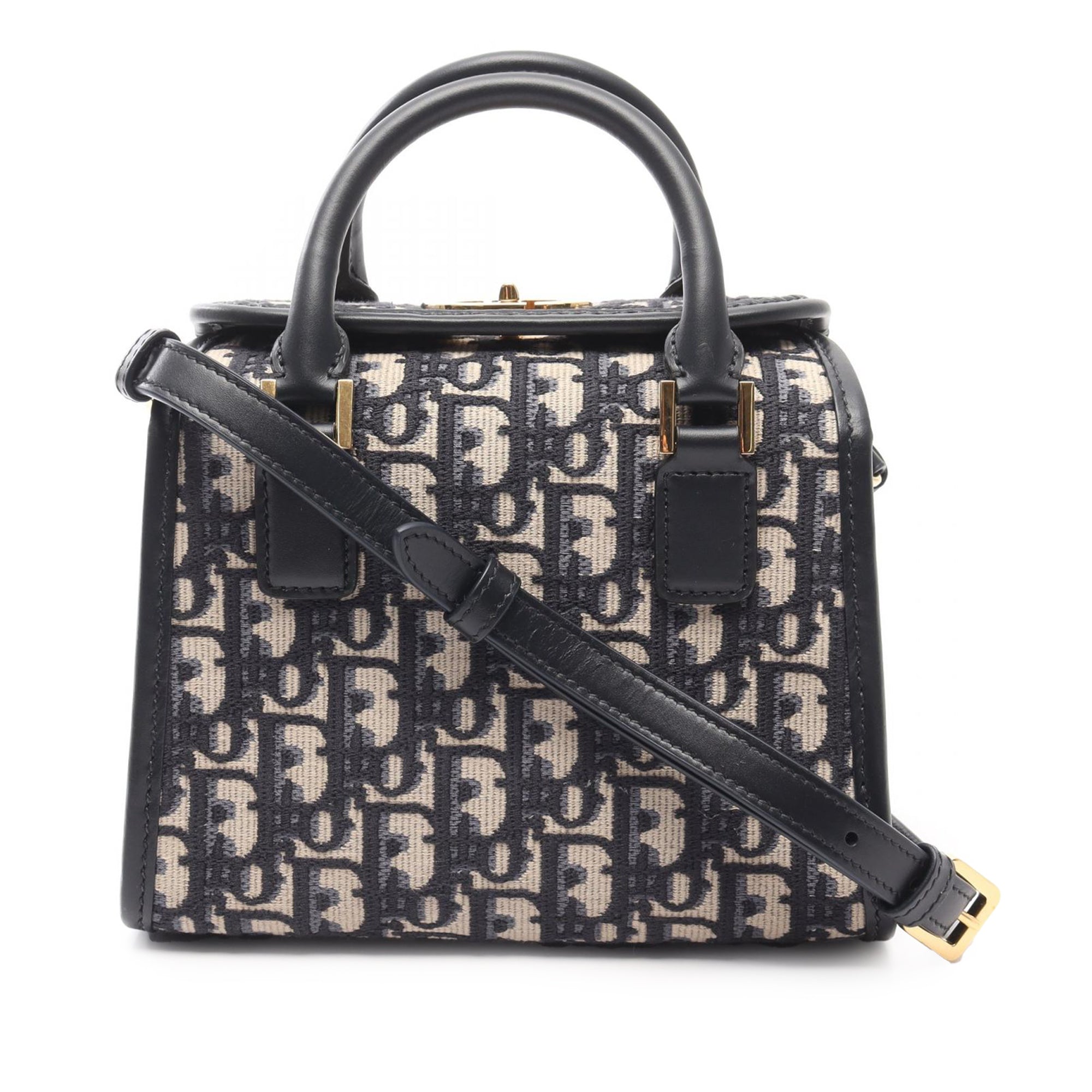 Oblique Canvas Satchel