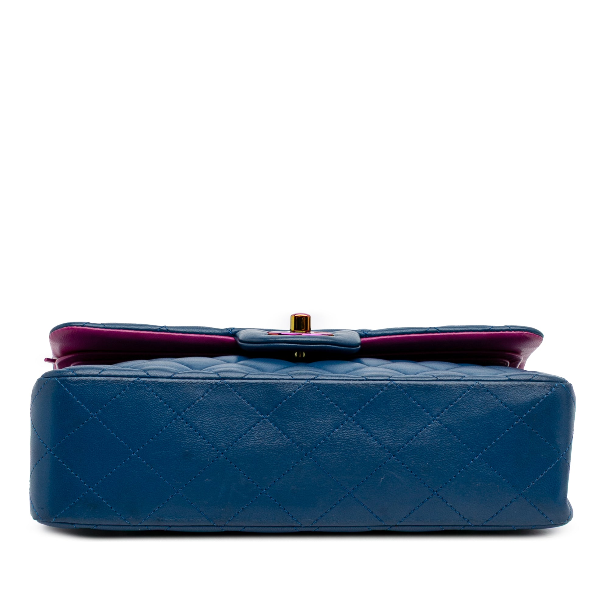 Chanel Small Classic Lambskin Rainbow Double Flap