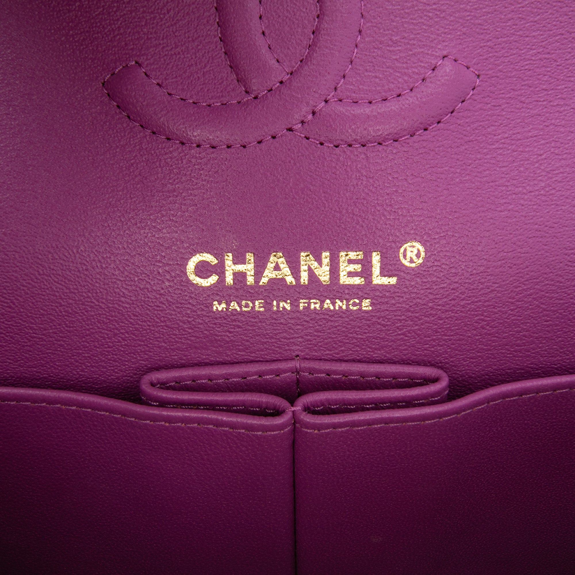 Chanel Small Classic Lambskin Rainbow Double Flap