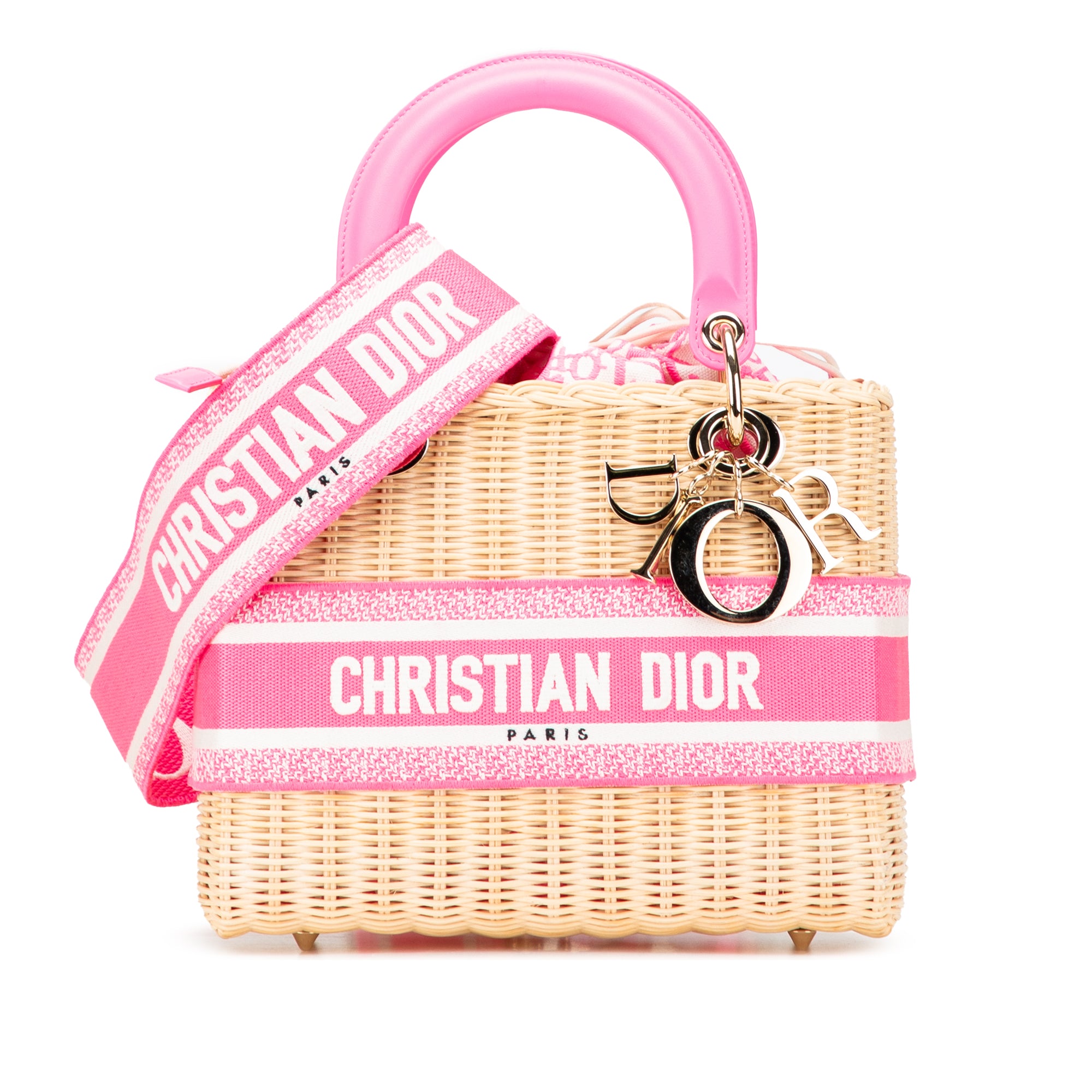 Dior Medium Wicker Oblique Lady Dior