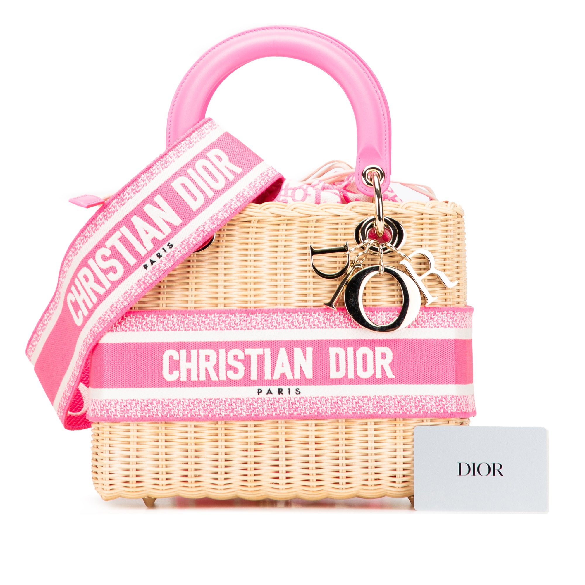 Dior Medium Wicker Oblique Lady Dior