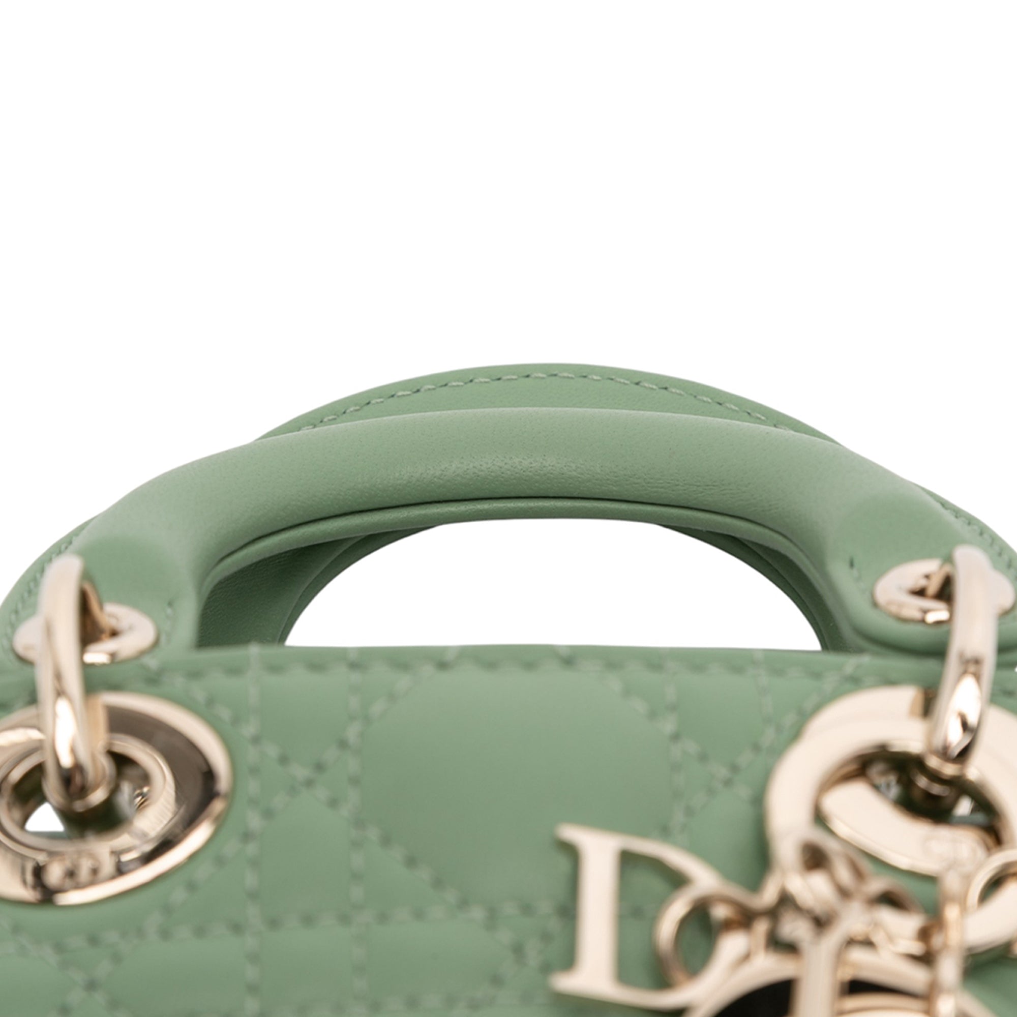 Dior Micro Lambskin Cannage Lady Dior