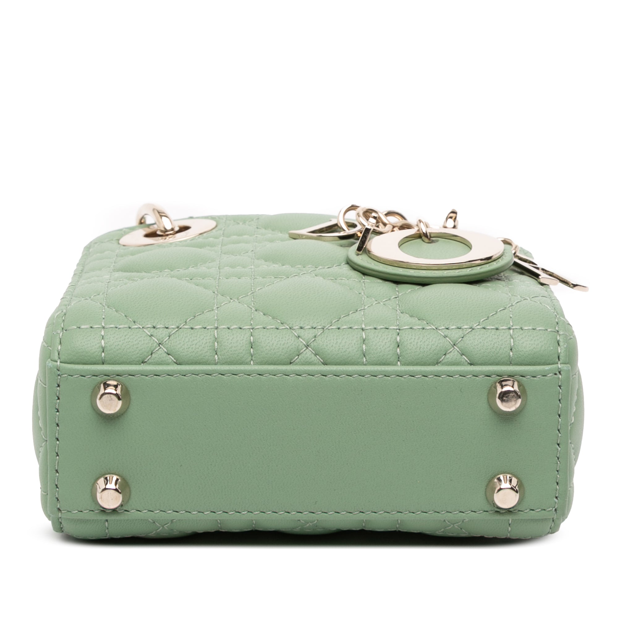 Dior Micro Lambskin Cannage Lady Dior