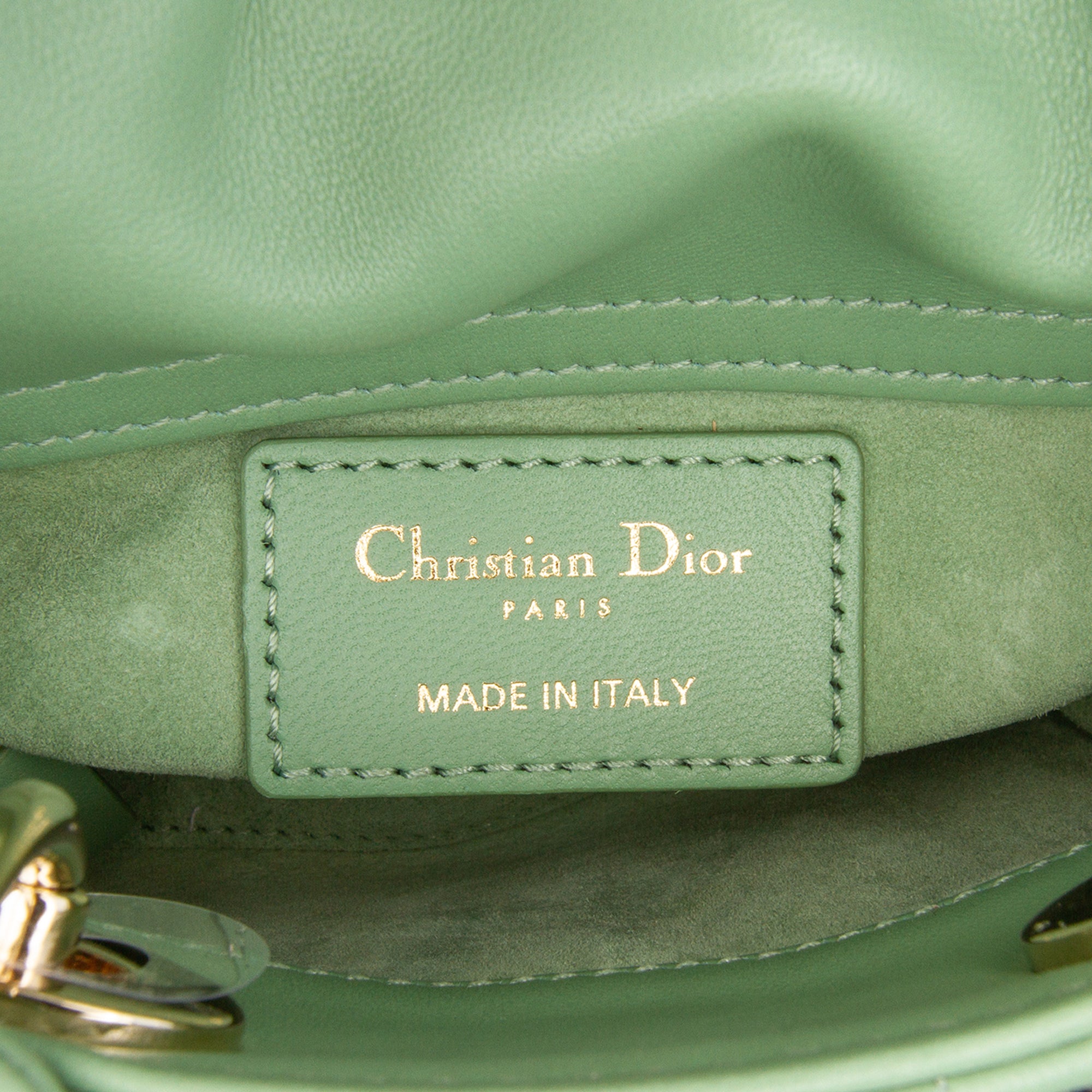 Dior Micro Lambskin Cannage Lady Dior