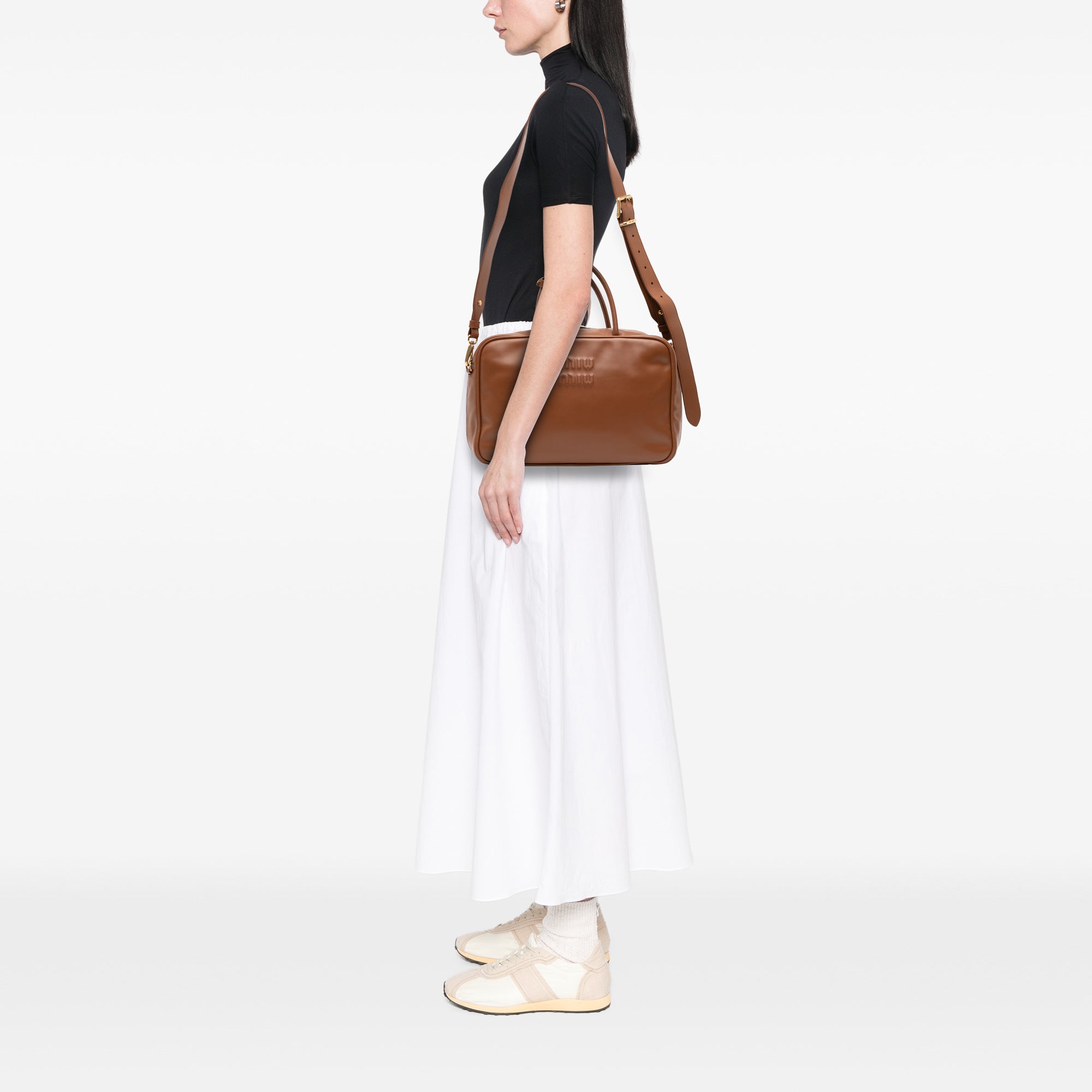 Large Soft Calf Softy Beau Top Handle Bag