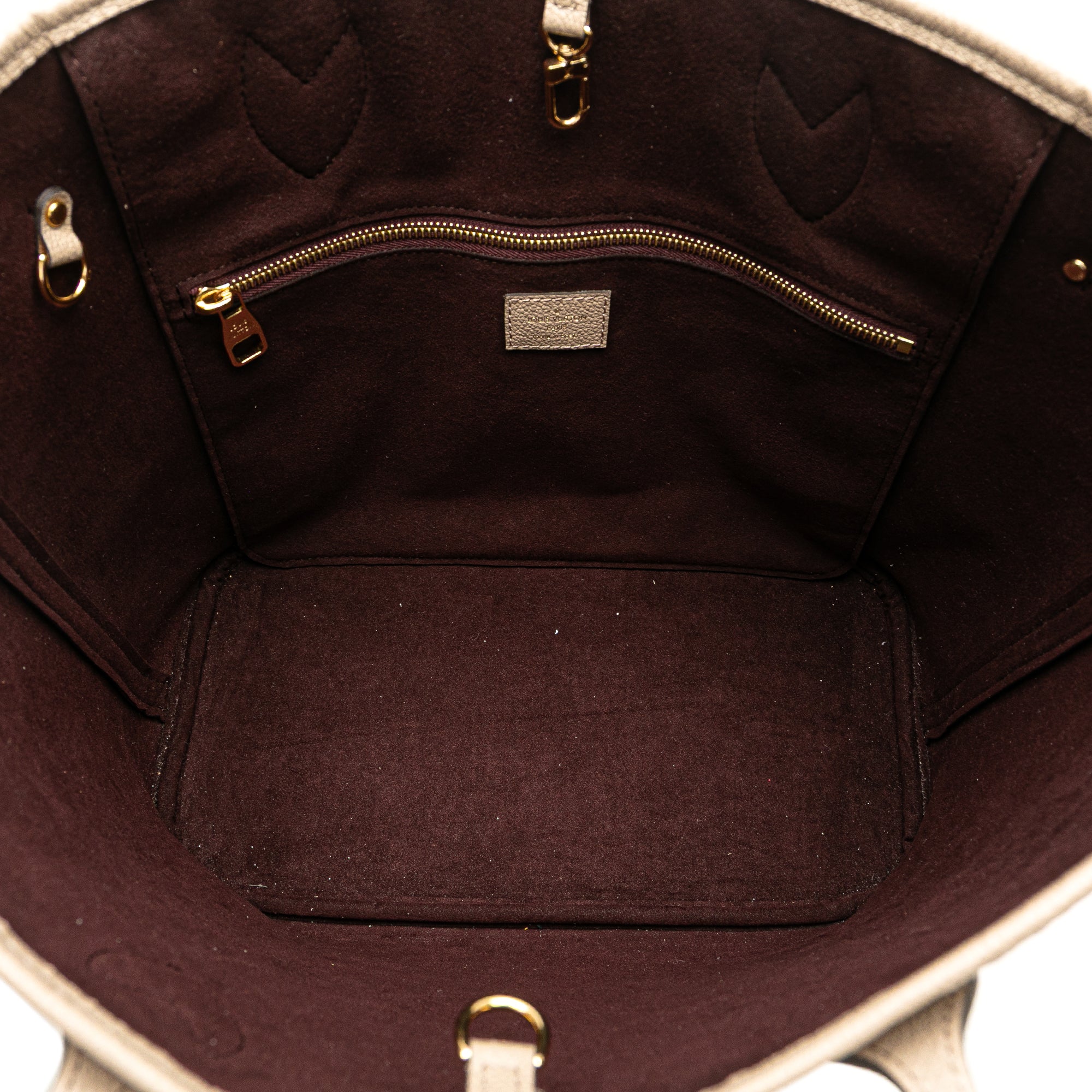 Monogram Giant Empreinte Neverfull MM