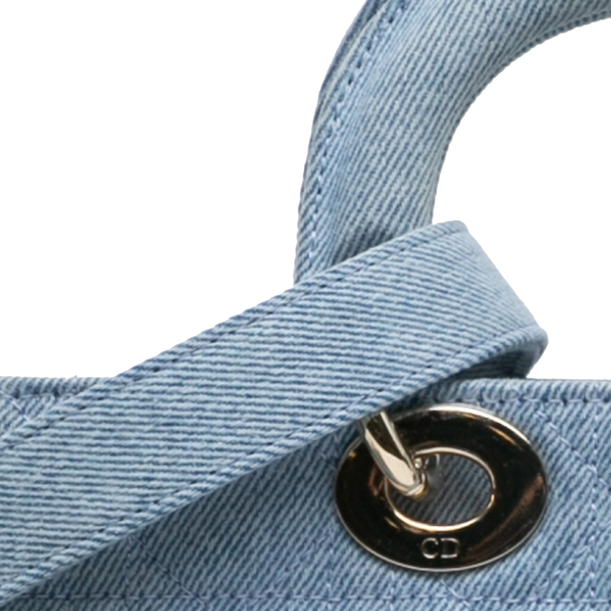 Dior Medium Denim Cannage Lady D Joy