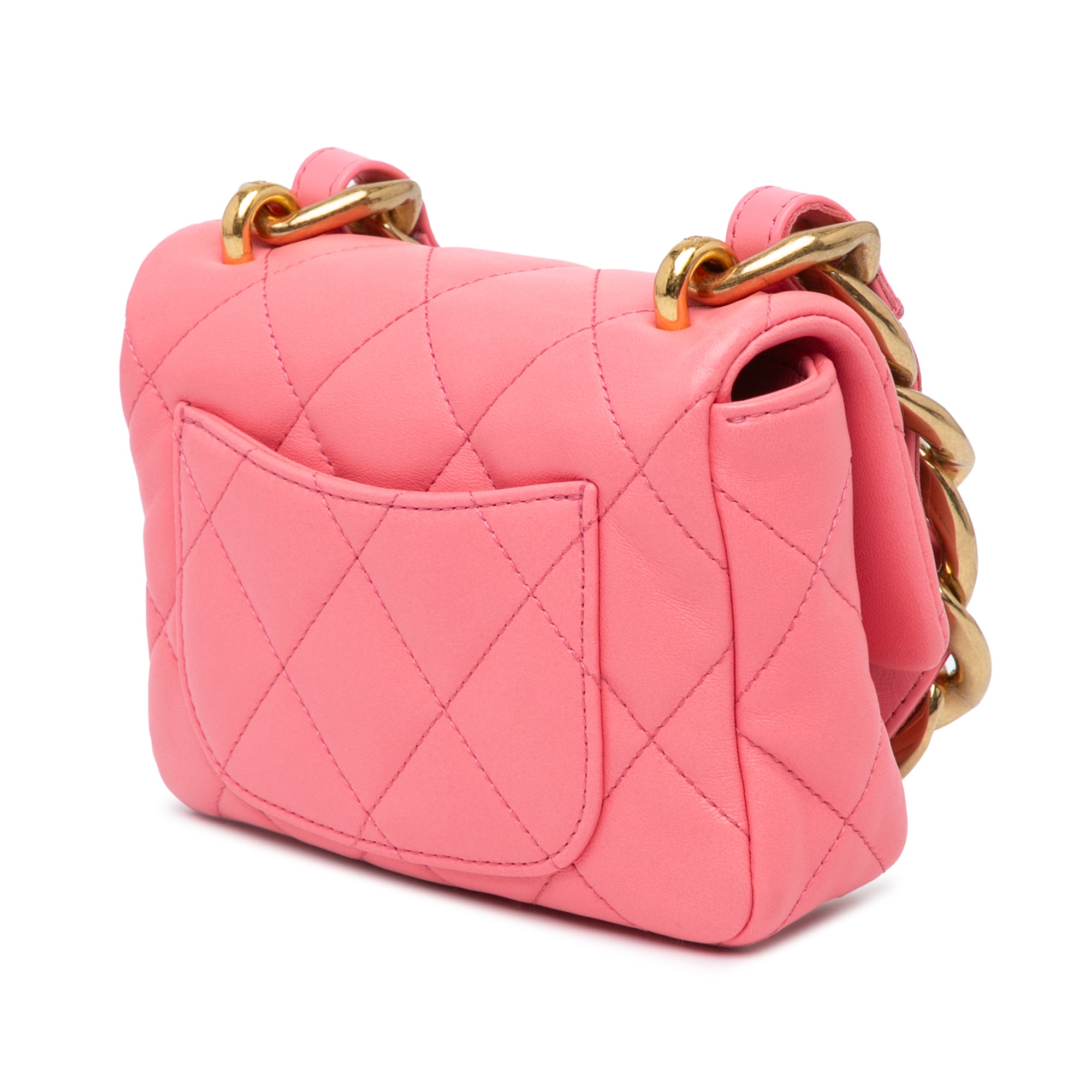 Mini Quilted Lambskin Funky Town Flap