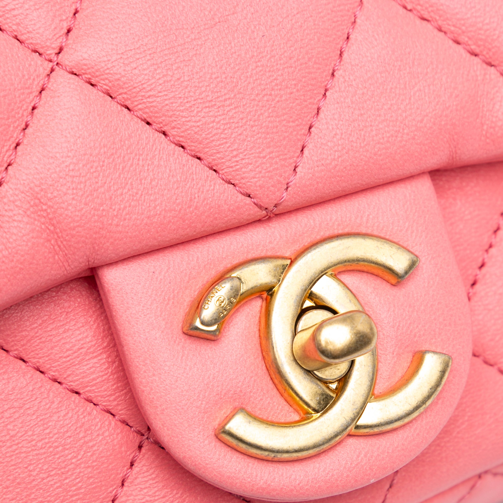 Mini Quilted Lambskin Funky Town Flap