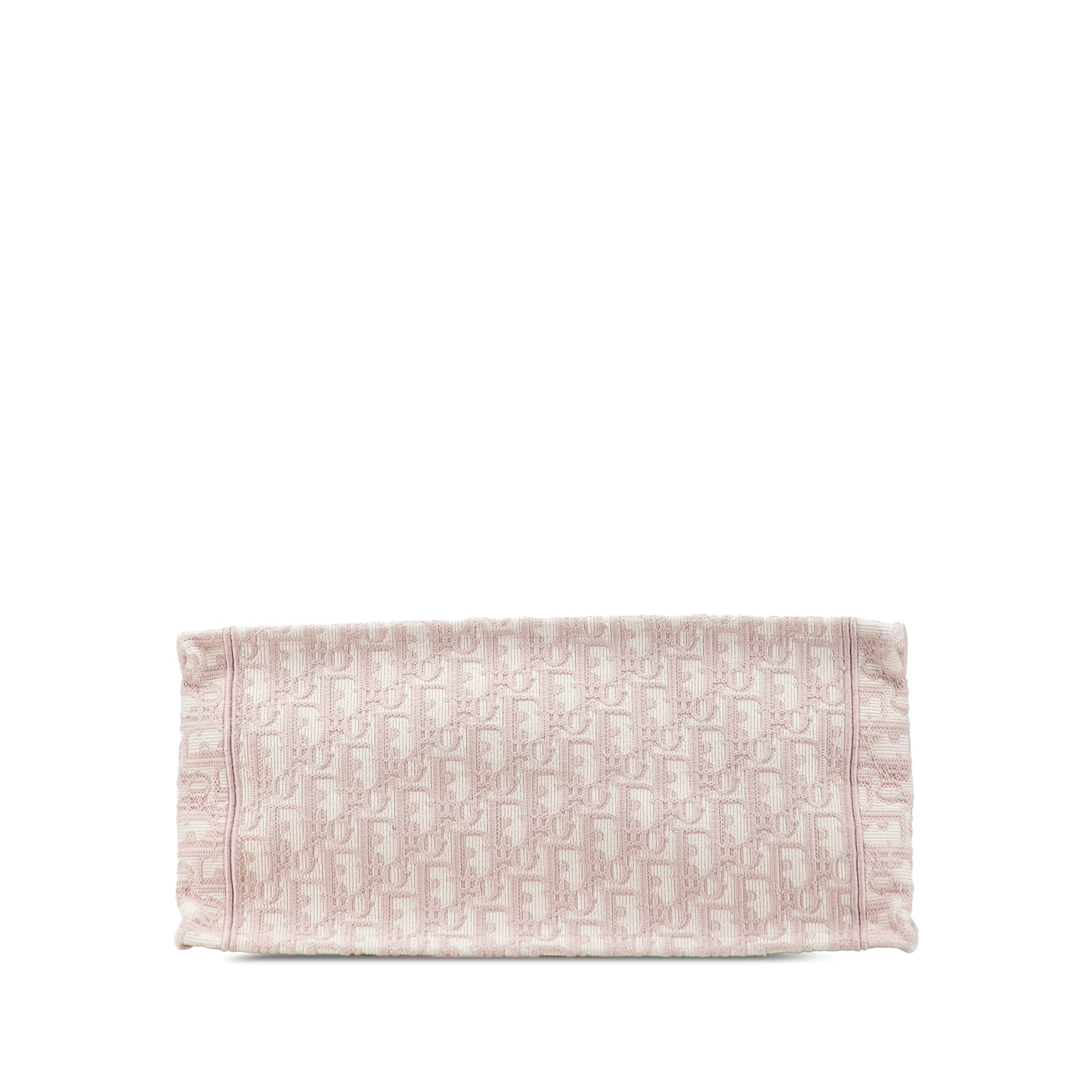 Medium Oblique Embroidered Canvas Book Tote