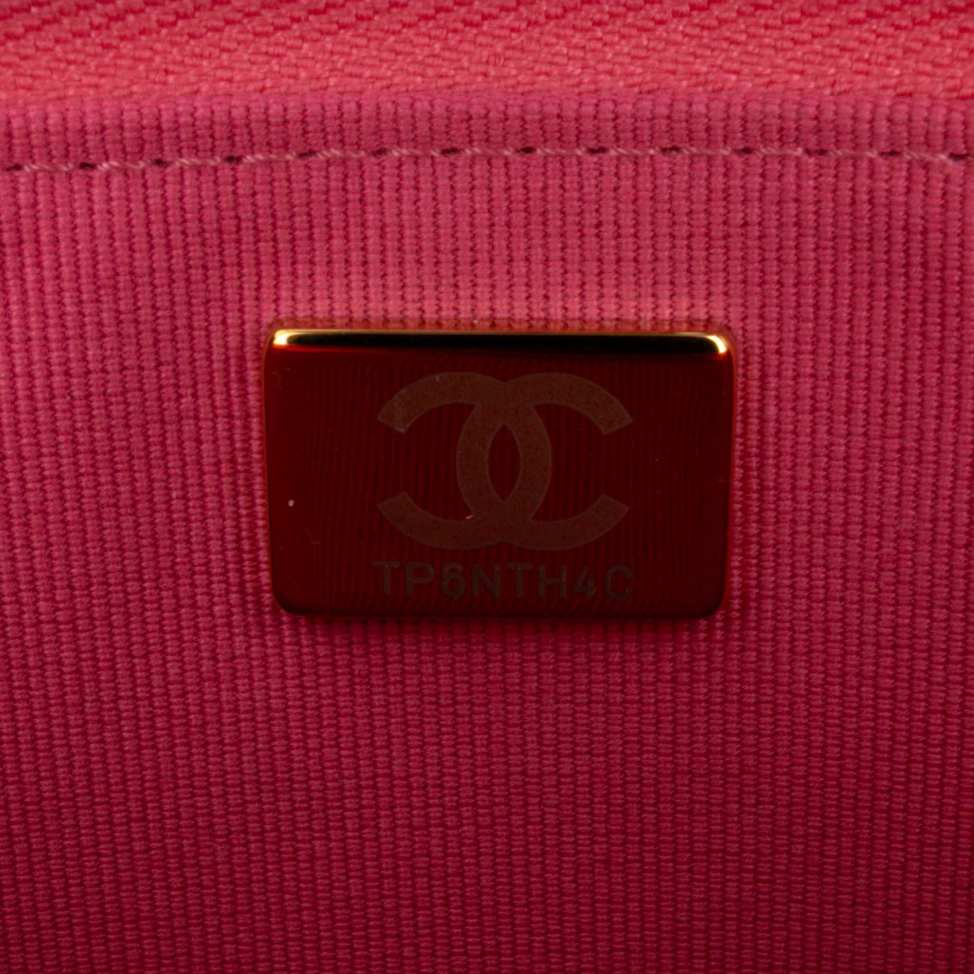 Chanel Quilted Lambskin Acrylic Coco Love Wallet on Chain