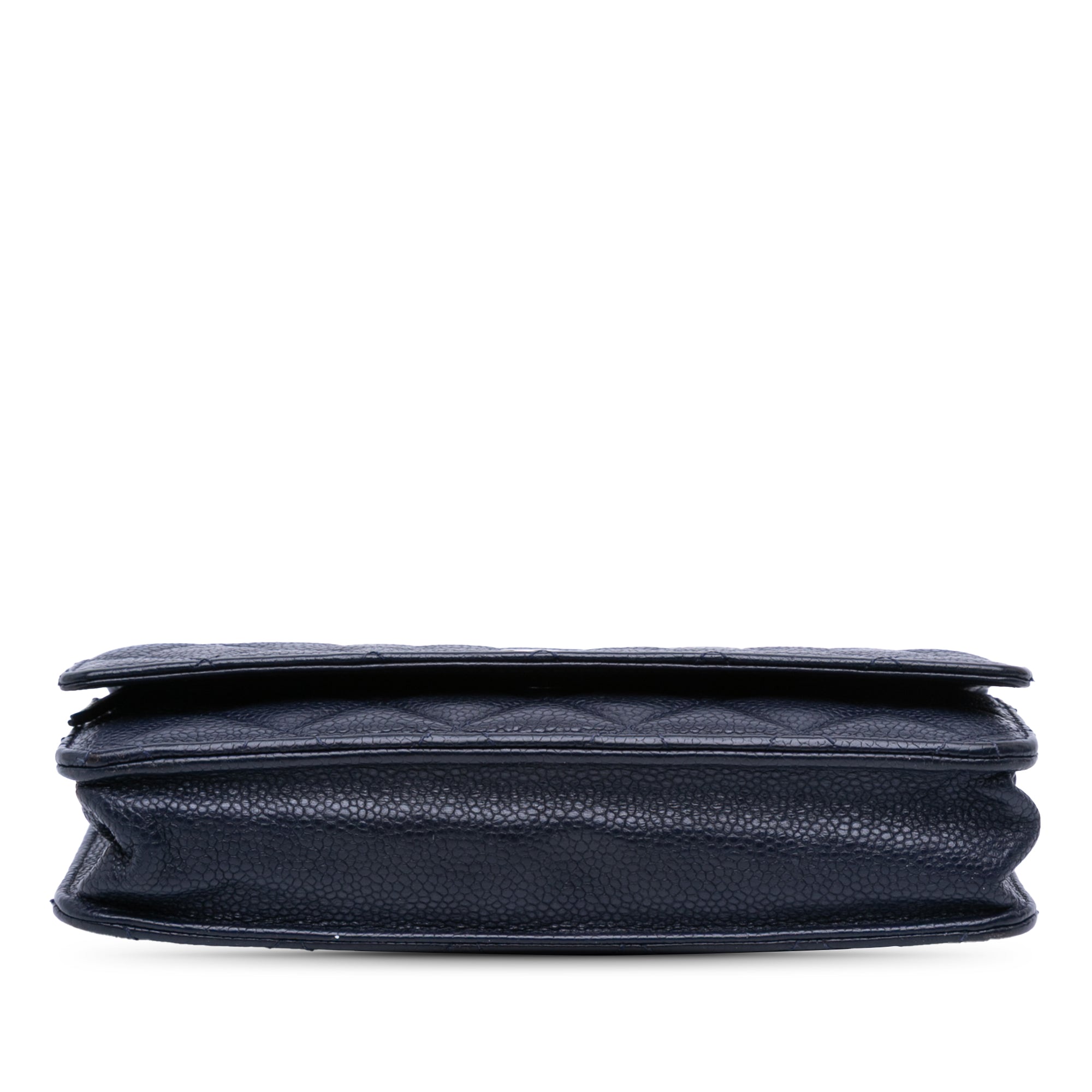 CC Quilted Caviar Wallet on Chain