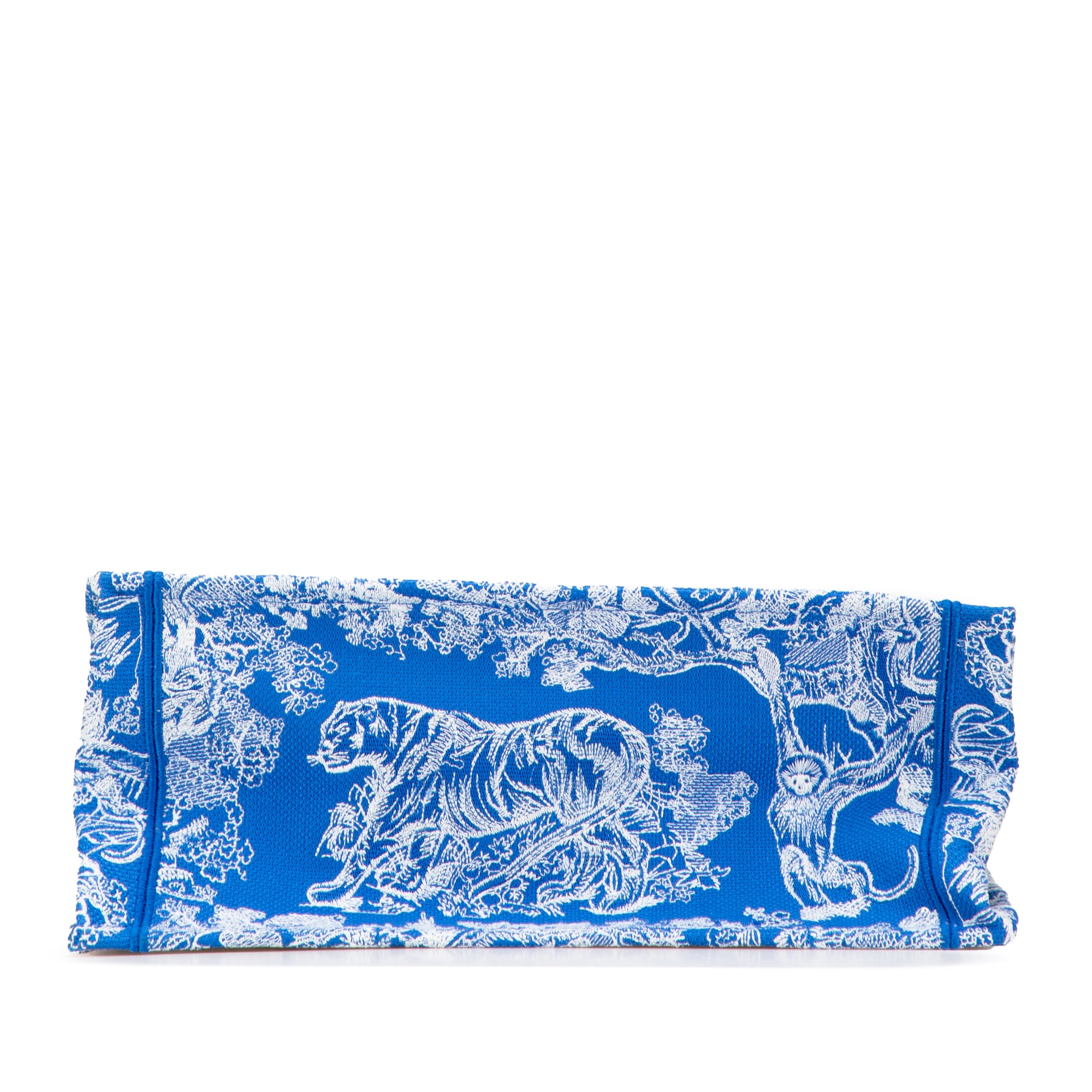Medium Canvas Embroidered Dioriviera Toile De Jouy Book Tote