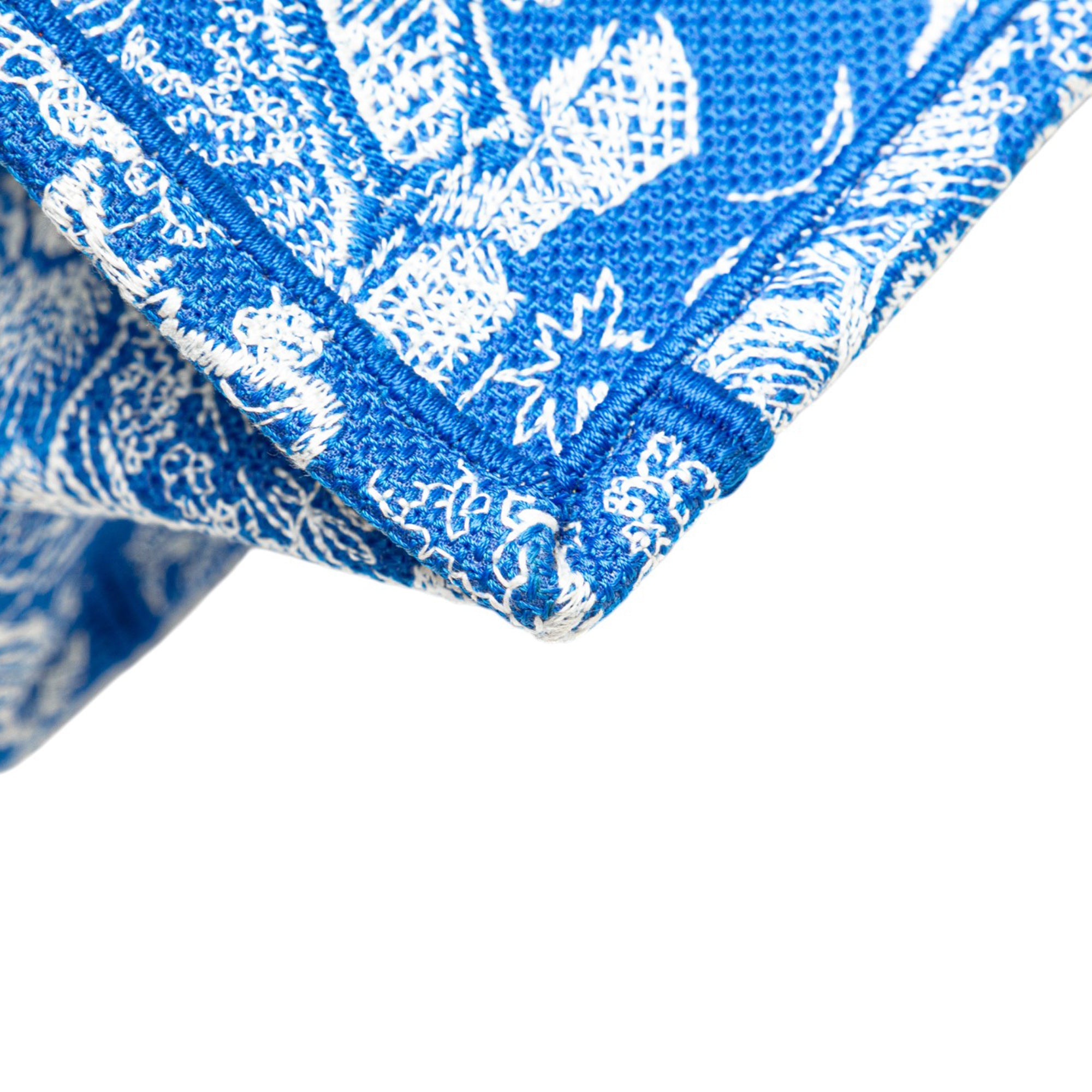Medium Canvas Embroidered Dioriviera Toile De Jouy Book Tote